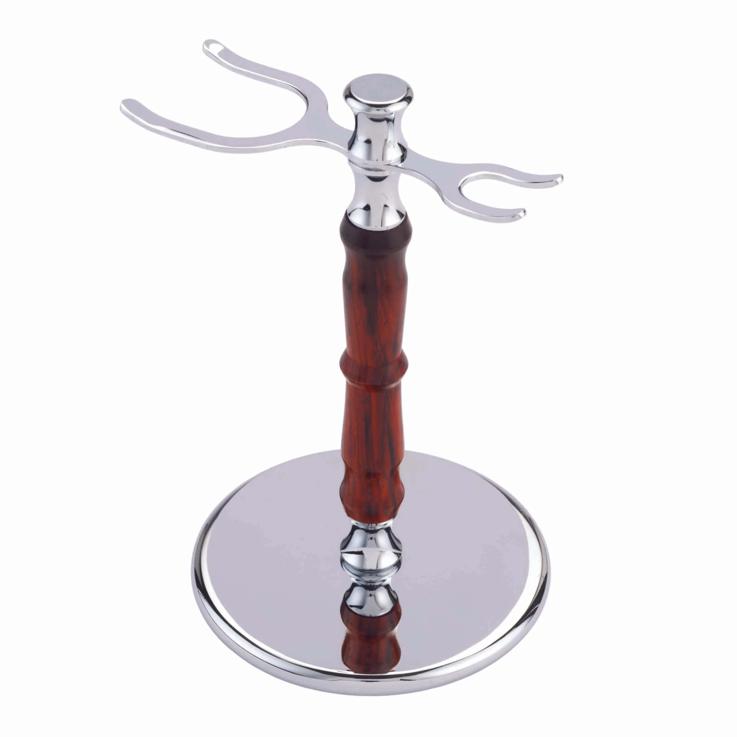 Deluxe Razor & Shaving Brush Stand Turning Kit – Chrome