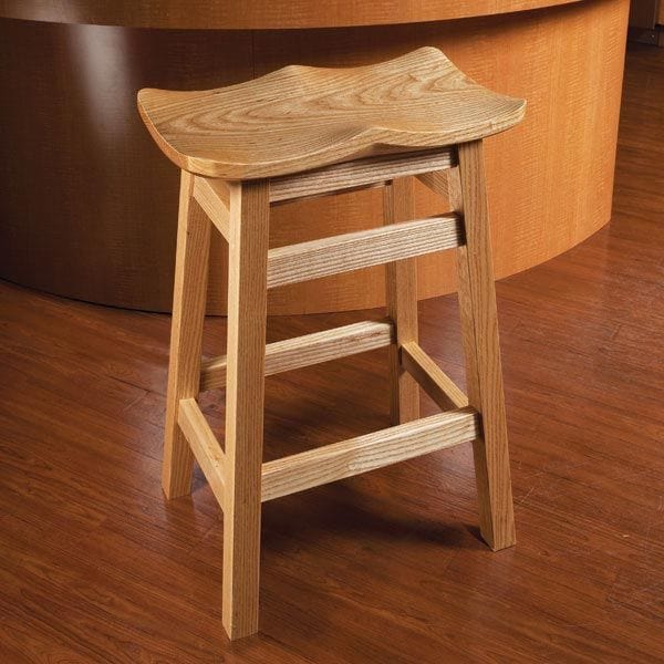 Scooped Seat Stool - Downloadable Plan - Image 1