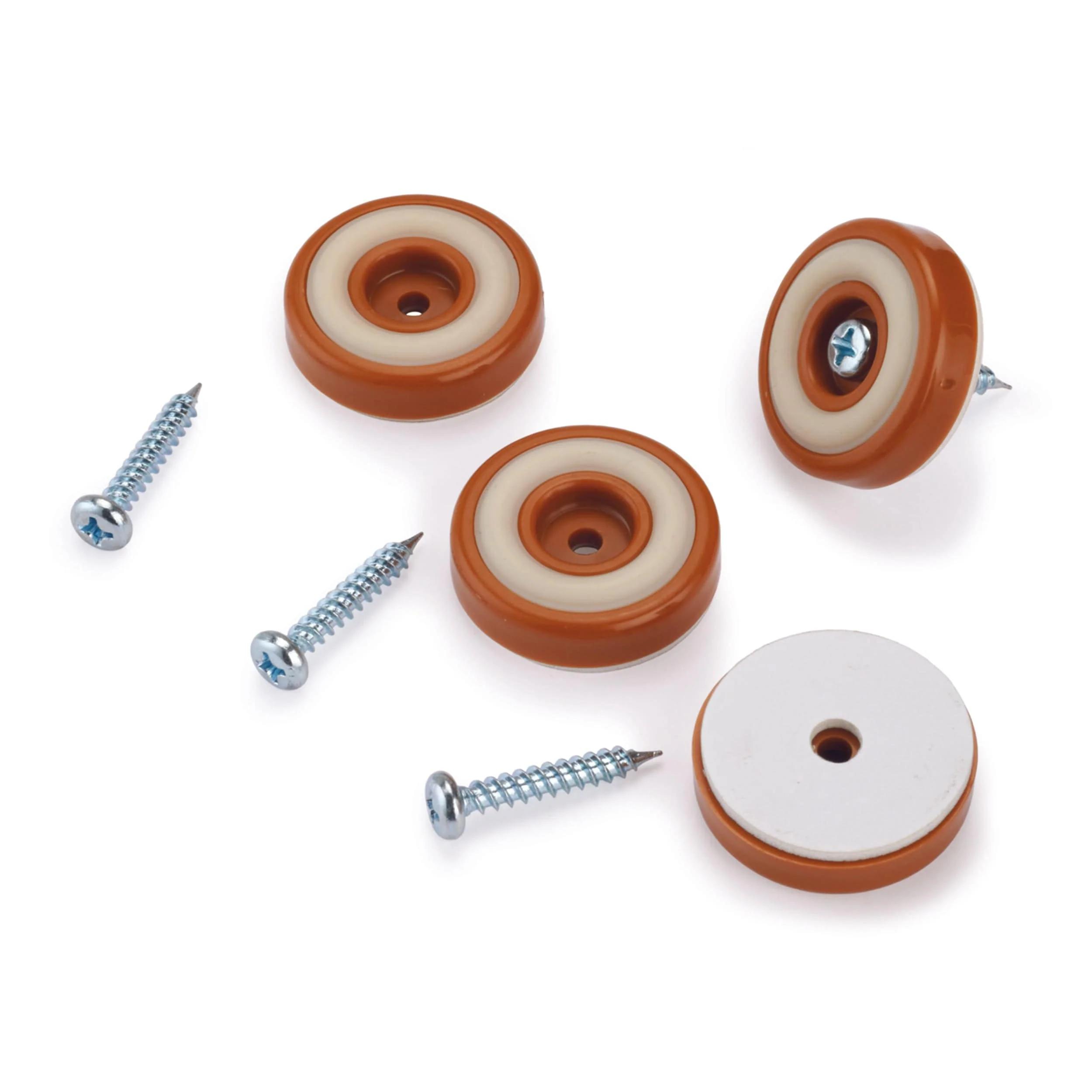 Gripper Foot Floor Protector – 1-1/4″ – Caramel – 8 Piece