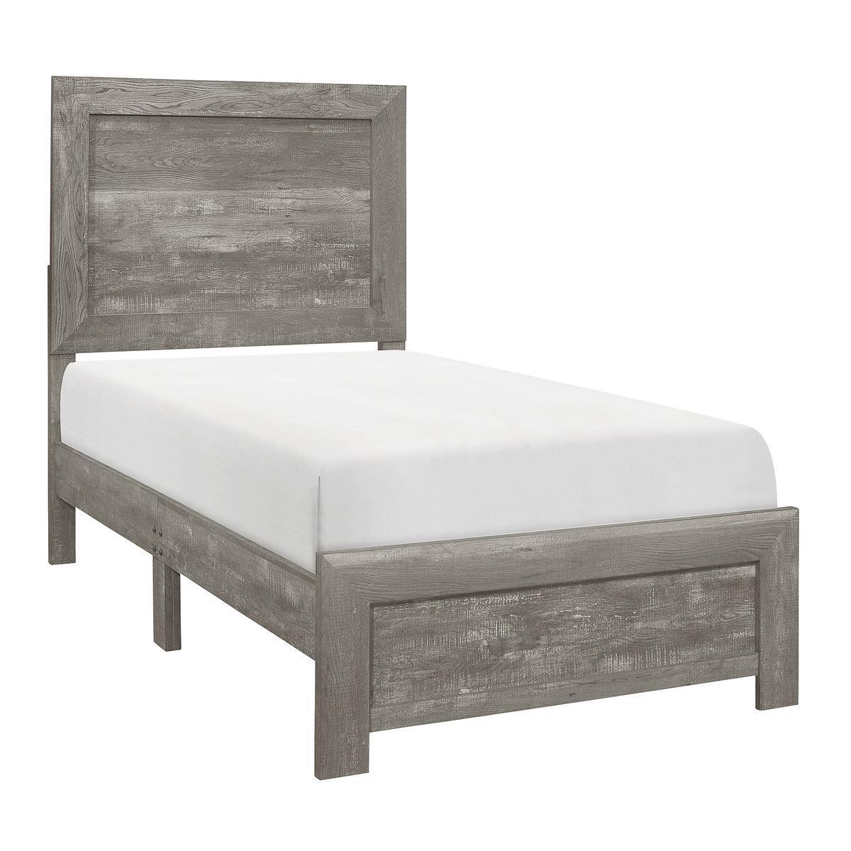 Corbin Gray Panel Twin Bed - Image 2