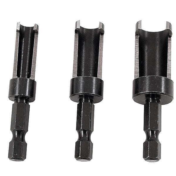 PlugCutter Tapered Plug Cutting Set – 3 Piece