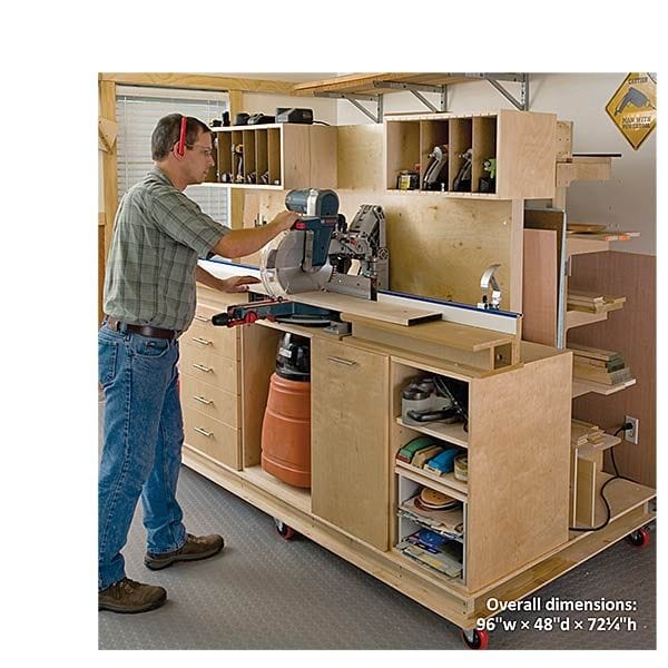 Crosscut Station / Lumber Rack – Downloadable Plan
