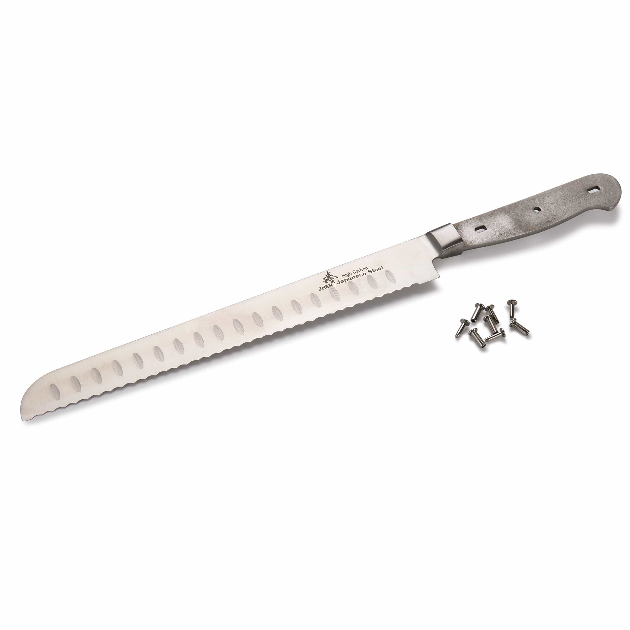 Bread Knife for Cutting Bread and Baked Goods – 14-5/8″ – SS – Unfinished Kit