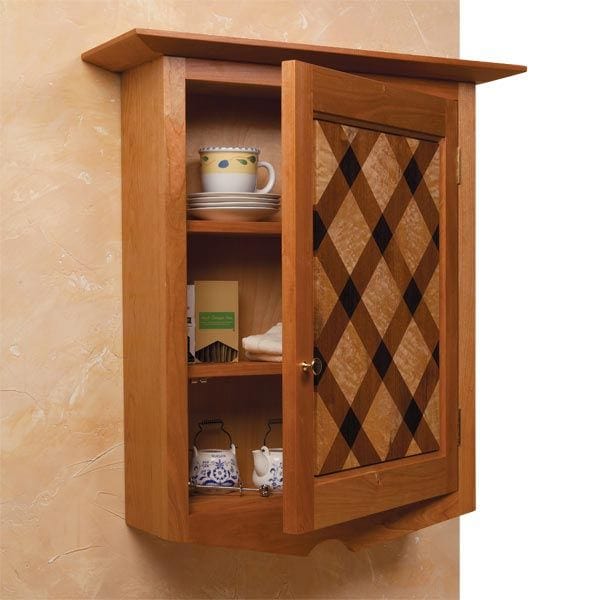 Quilt-Front Wall Cabinet - Downloadable Plan - Image 1