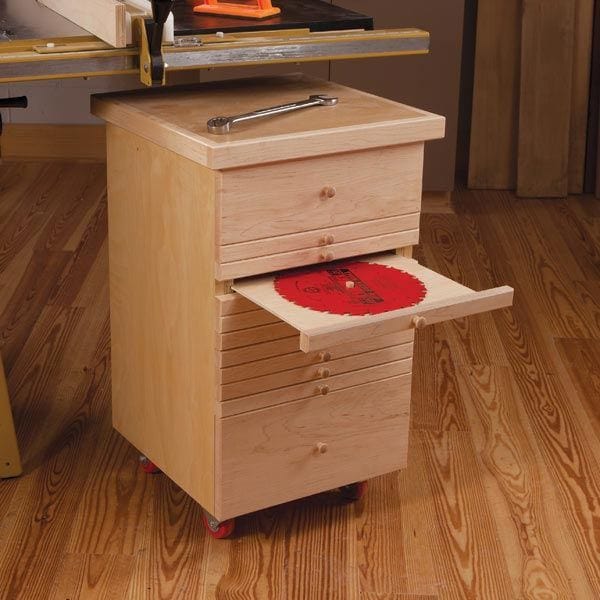 Tablesaw Accessory Cabinet - Downloadable Plan - Image 1