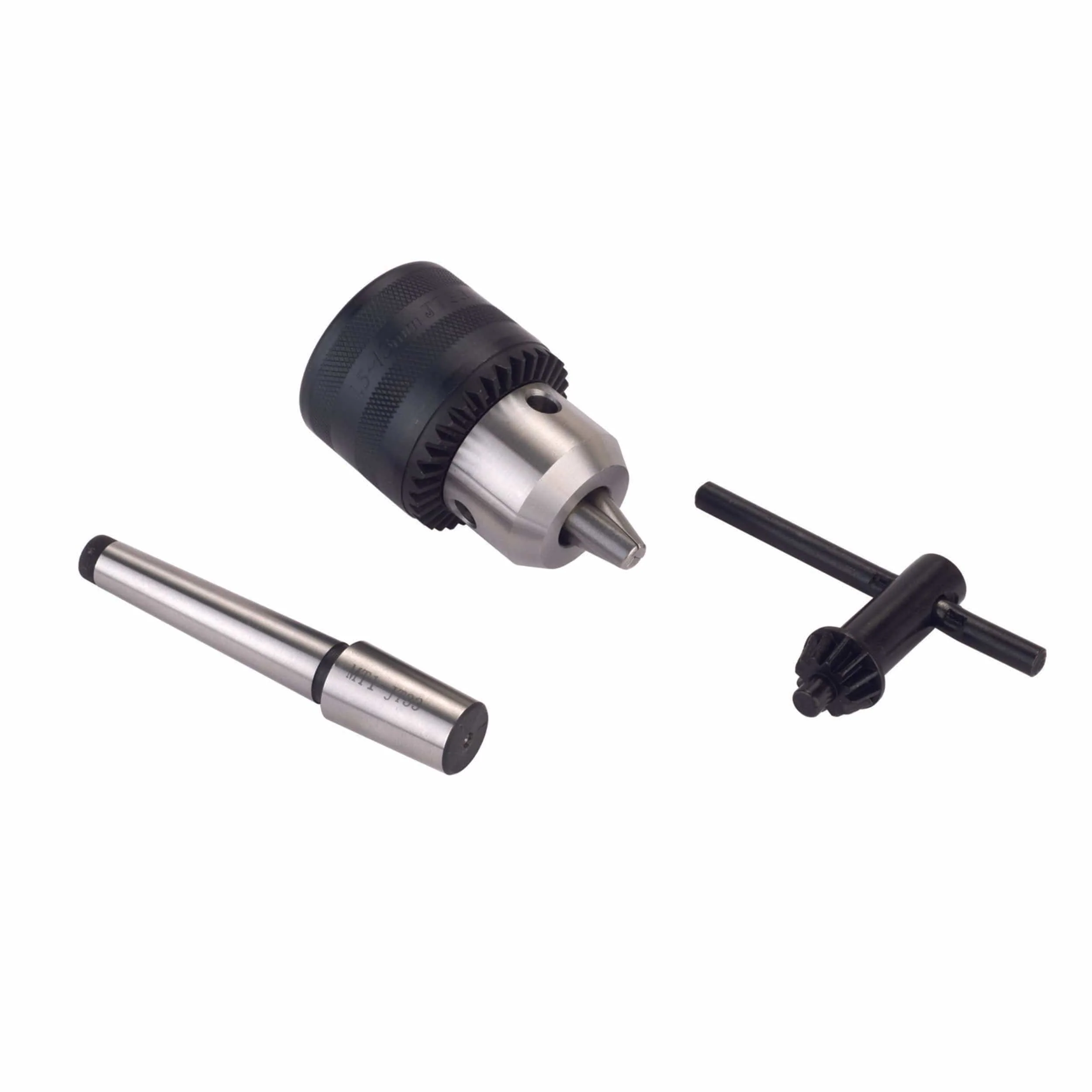 Keyed Lathe Drill Chuck – #1 MT – 1/2″ Capacity