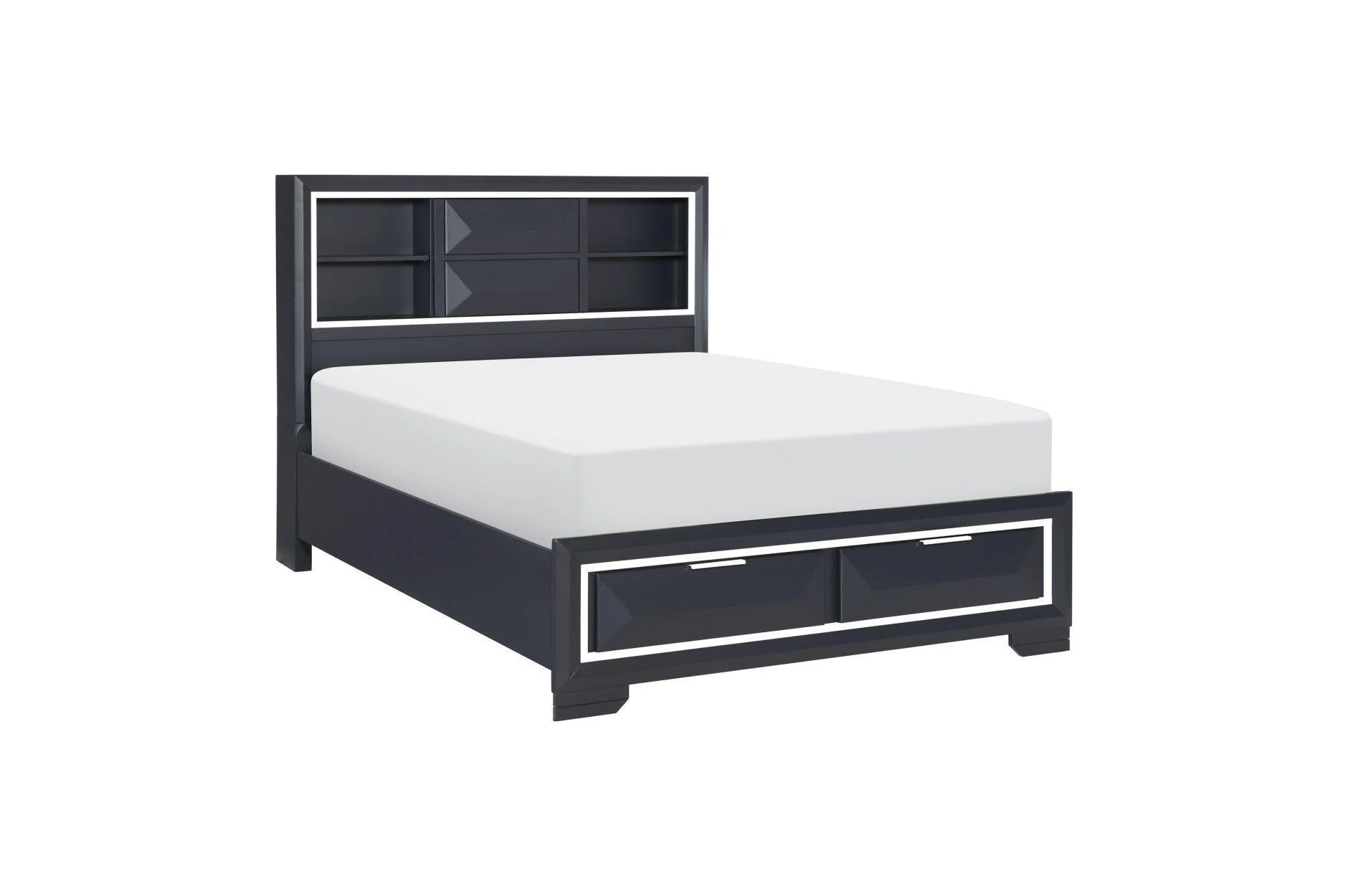 Rosemont Midnight Blue Bedroom Set - Image 3
