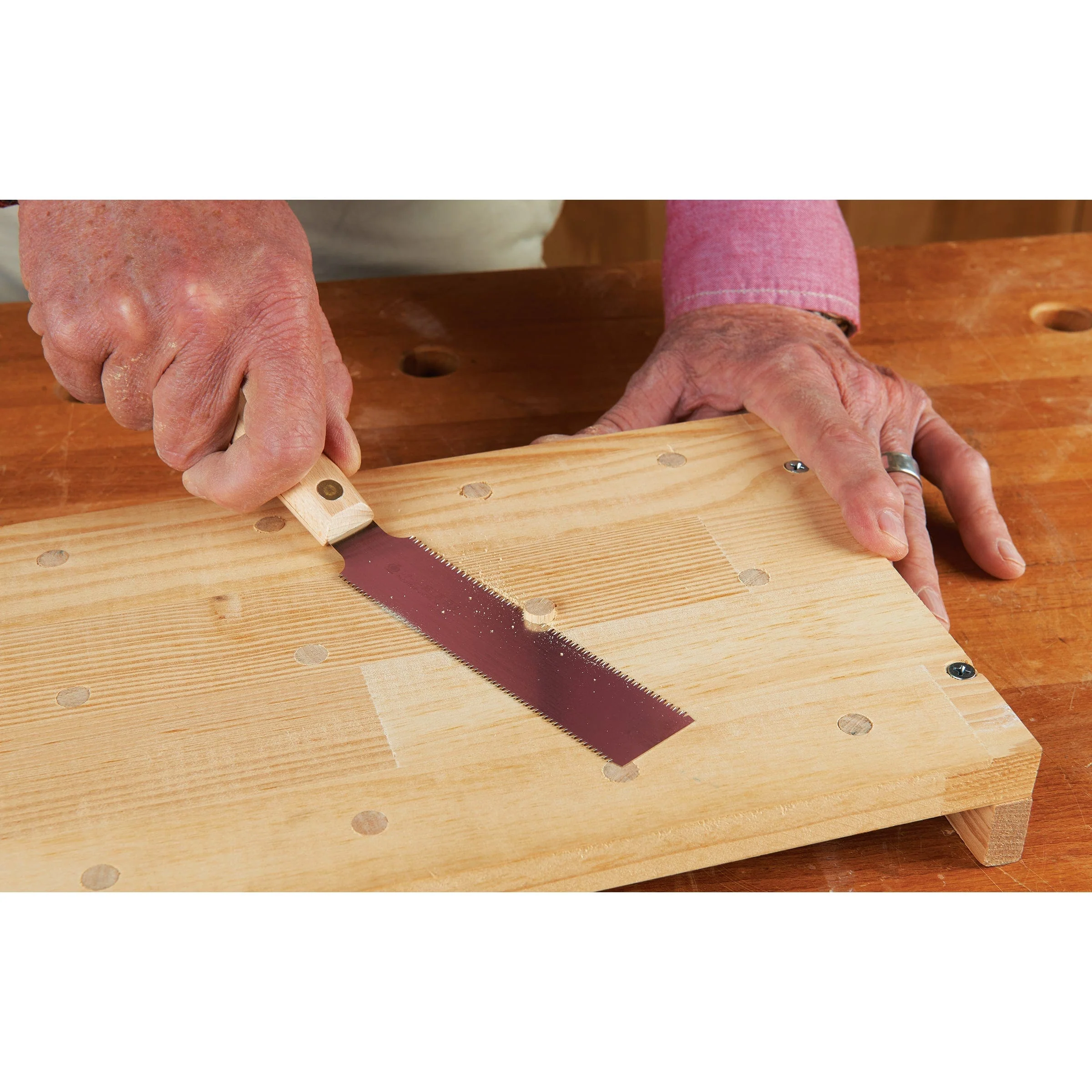 Flush Cutting Double Edge Saw  - 125 mm - No. 1151 - Image 3