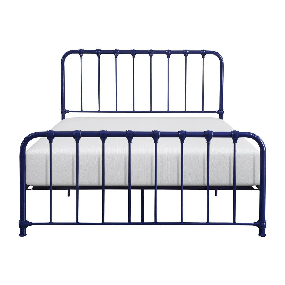 Bethany Blue Platform Queen Bed - Image 1