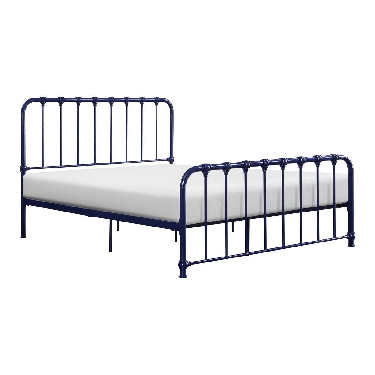 Bethany Blue Platform Queen Bed - Image 2