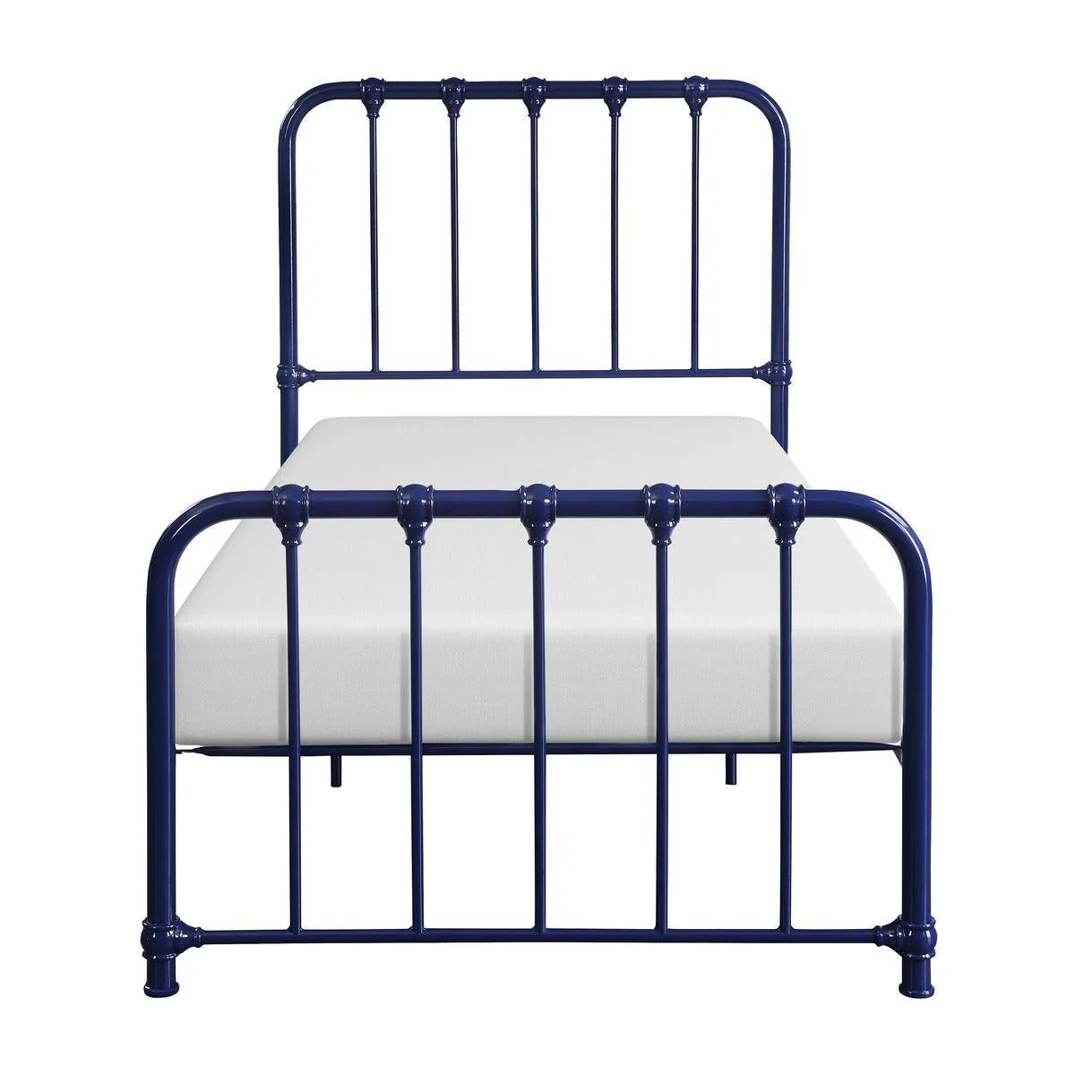 Bethany Blue Platform Twin Bed - Image 1