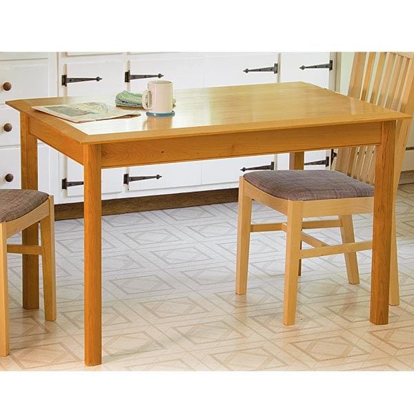 Compact Comfortable Kitchen Table – Downloadable Plan