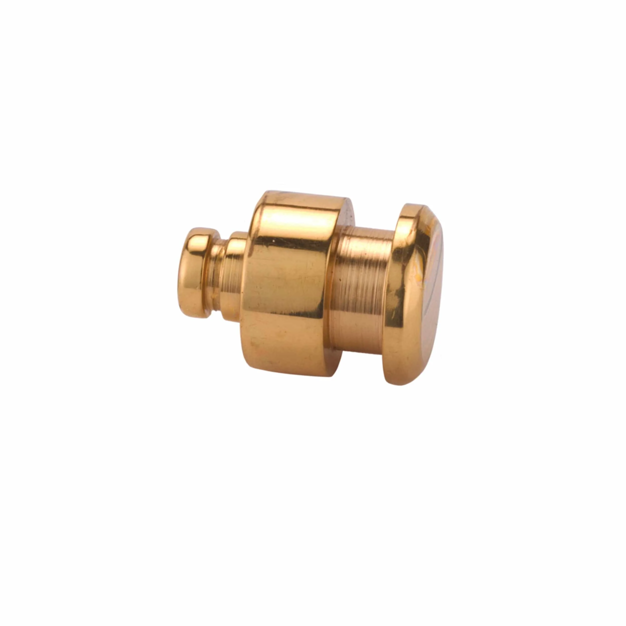 Jewelry Box Feet/Knob – 1/2″ Diameter – Polished Brass