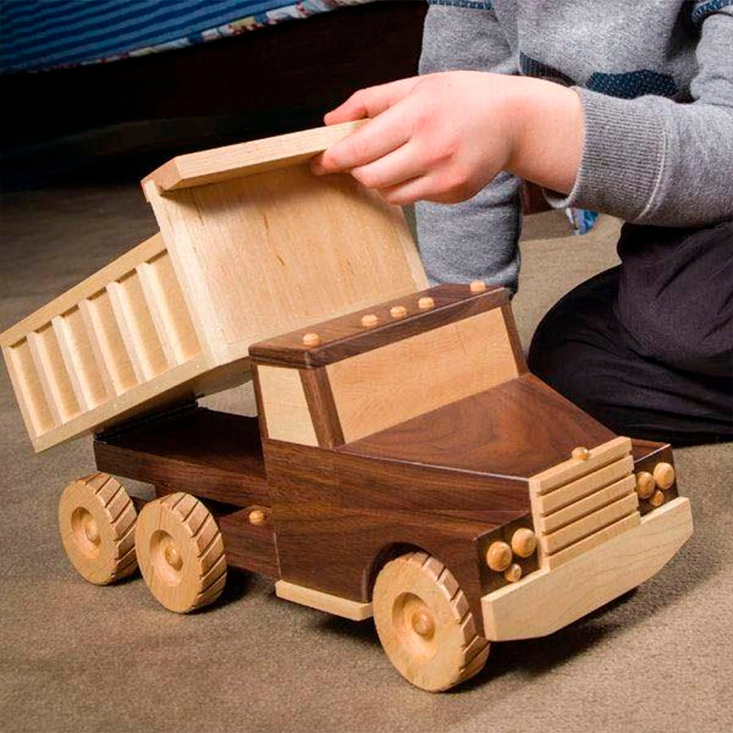 Tough Enough Dump Truck - Paper Plan - Image 1