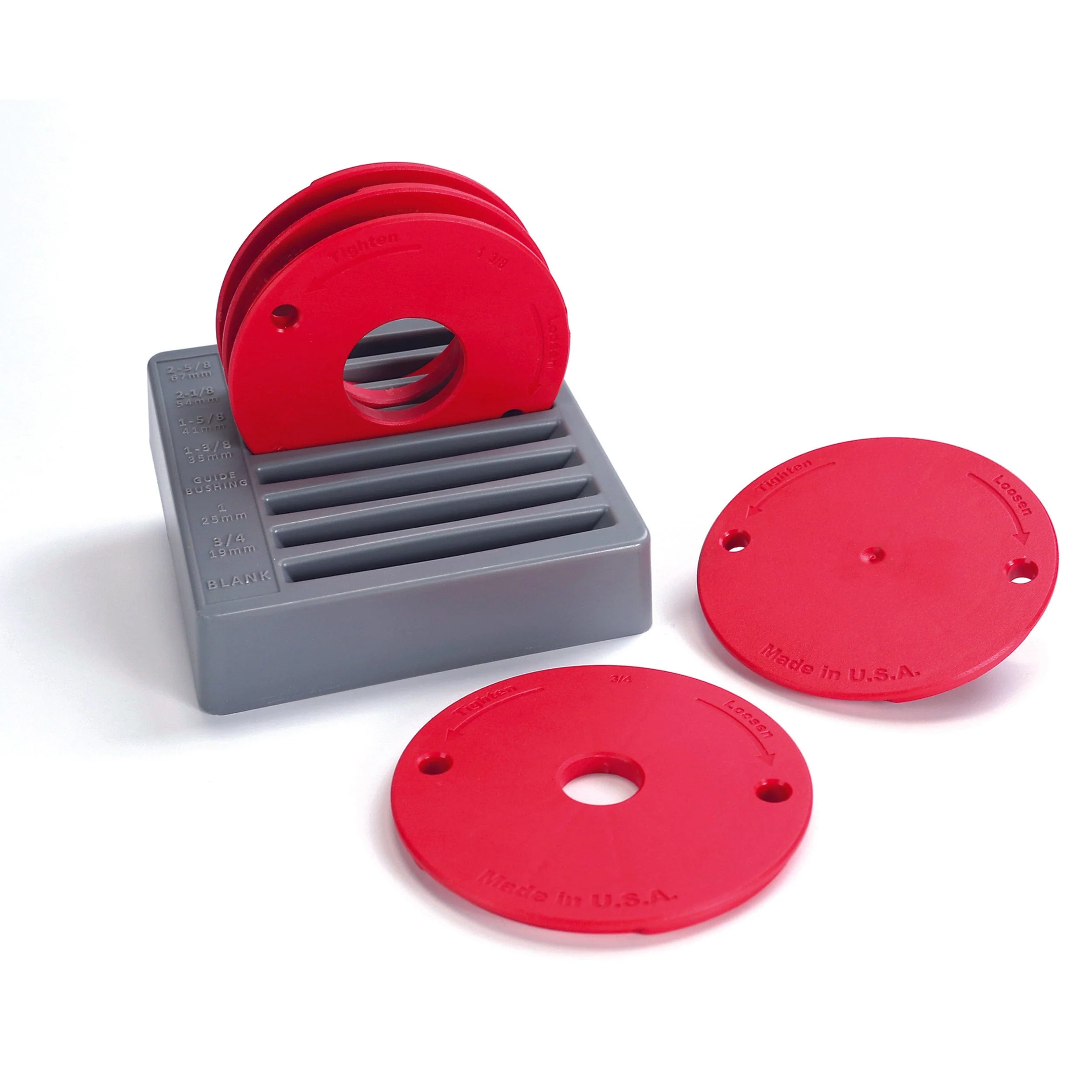 Level-Loc Router Table Insert Ring Set - 5 Piece - Image 1