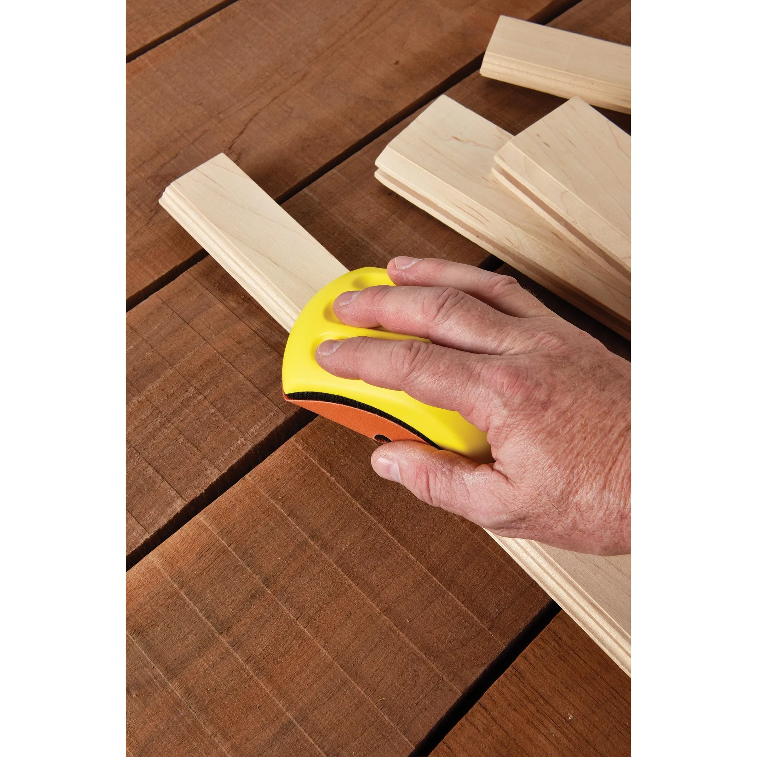 Foam Hook & Loop Sanding Block - 5" - Image 3
