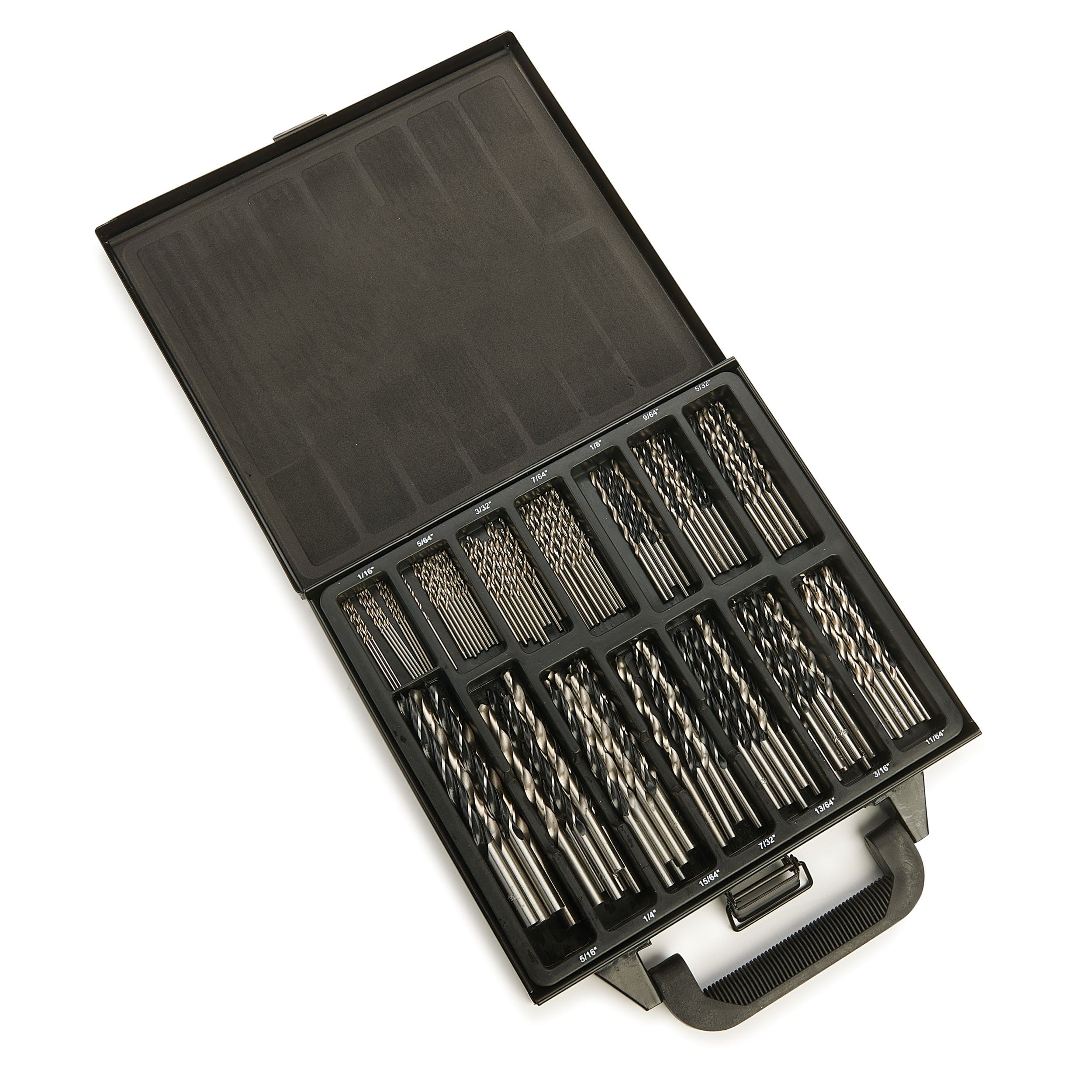Combo Brad Point and Twist Drill Bit Set – 100 Piece
