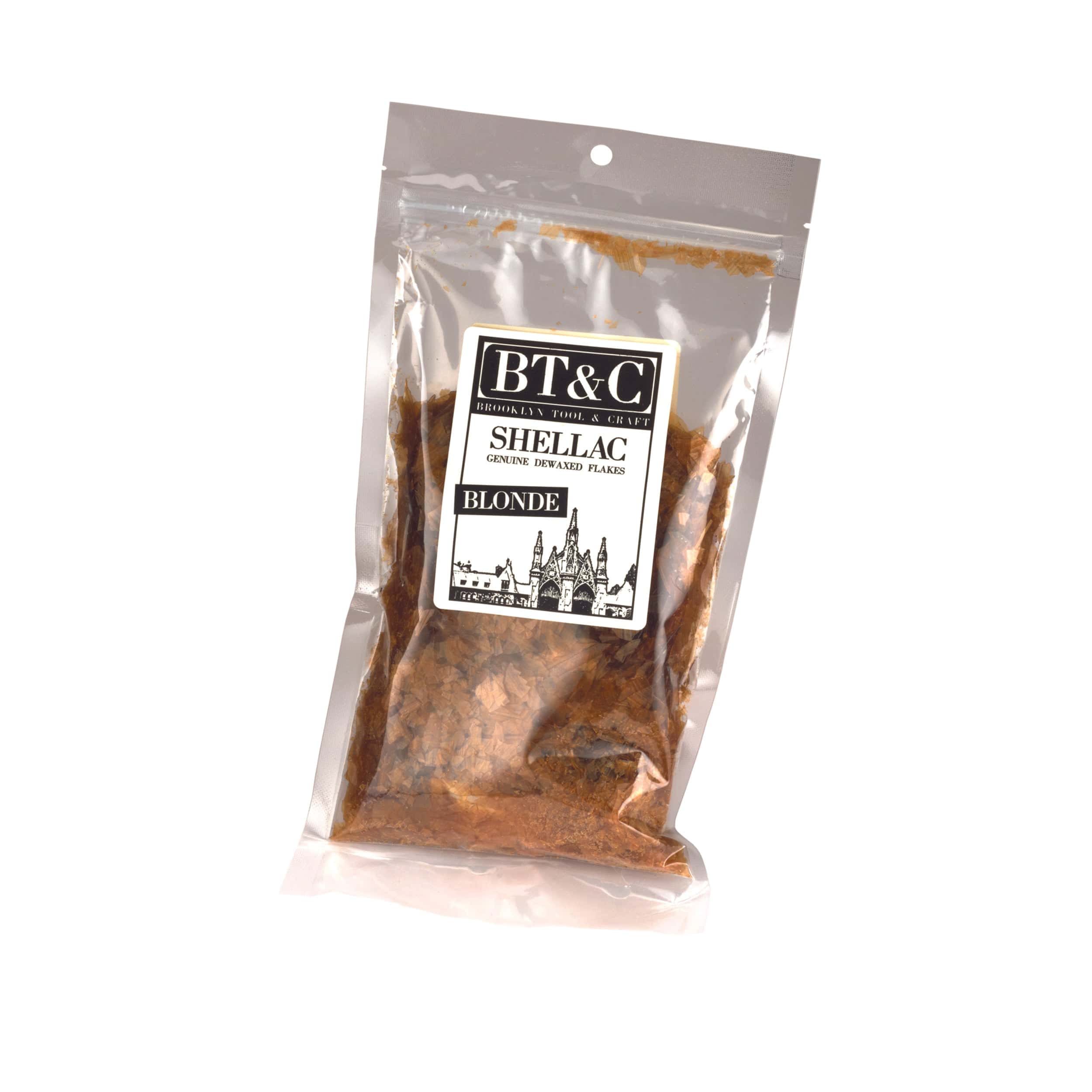 Dewaxed Shellac Flakes or Pellets - 1/2 lb - Image 1