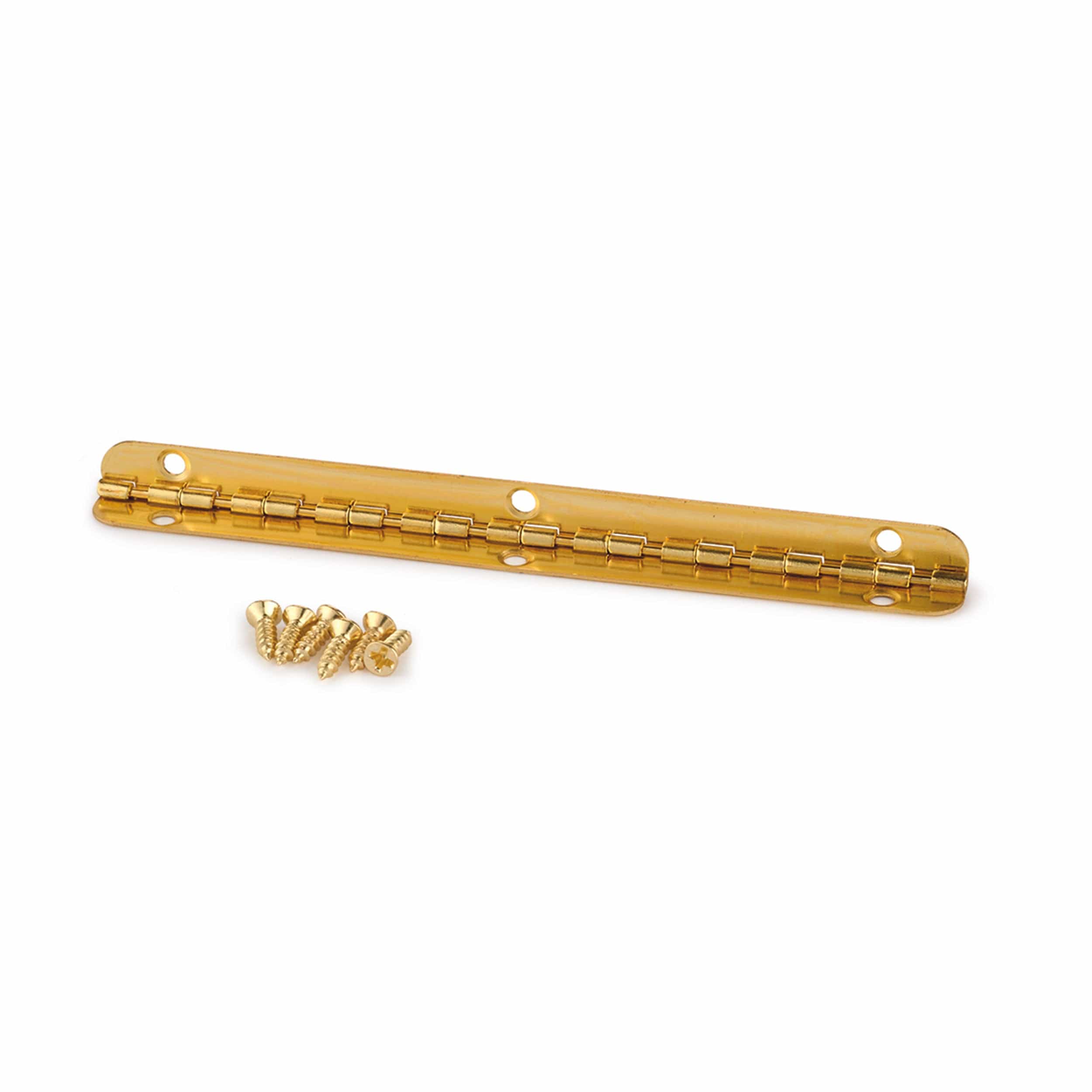 Small Piano Stop Hinge – Brass Plated