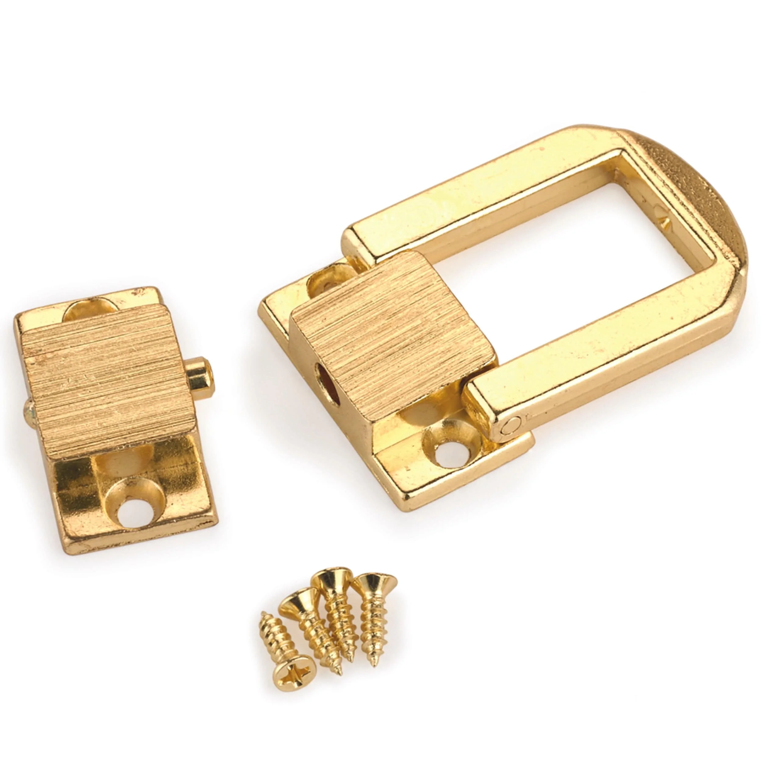 Medium Catch - 1" x 1-1/4" - Brass - Image 1