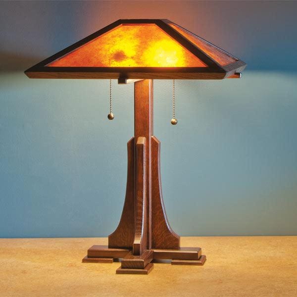 Arts and Craft Lamp – Downloadable Plan