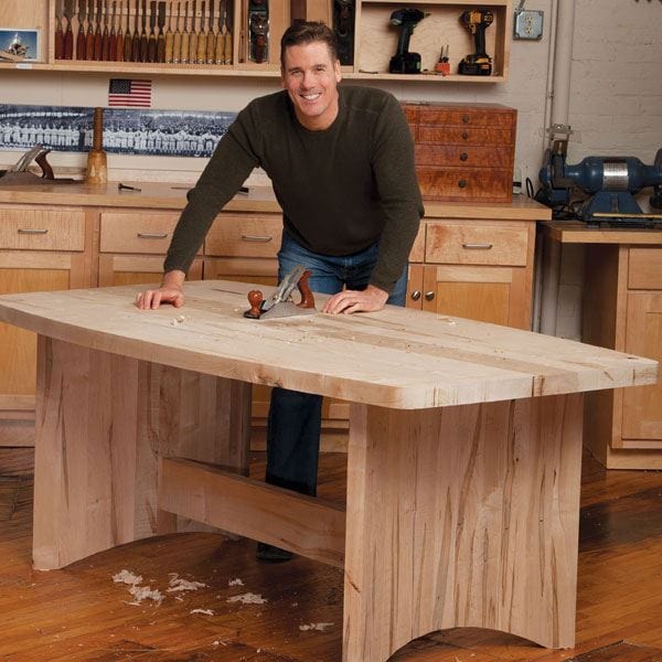 Coopered Leg Table – Downloadable Plan