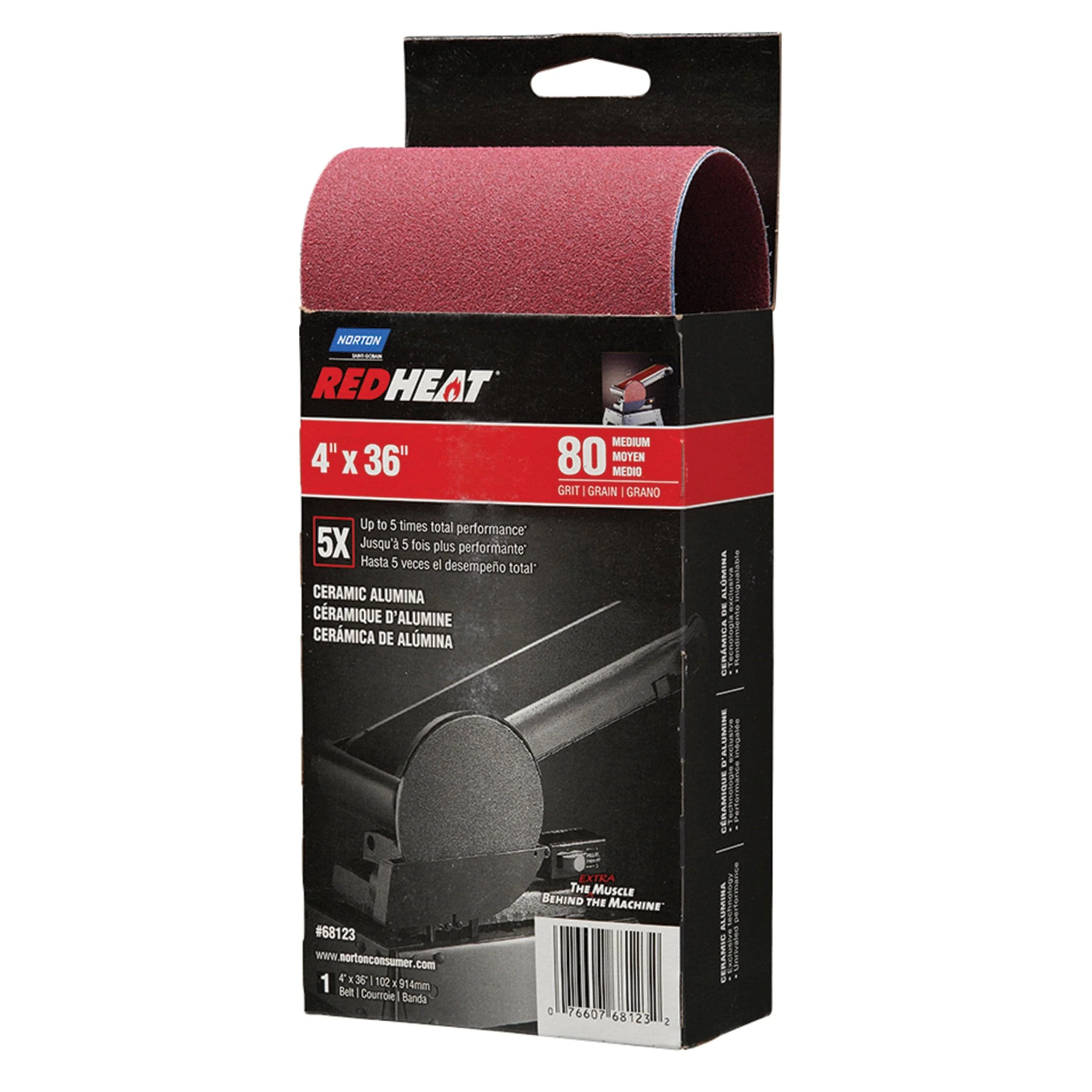 Redheat Ceramic Sanding Belt - Image 1