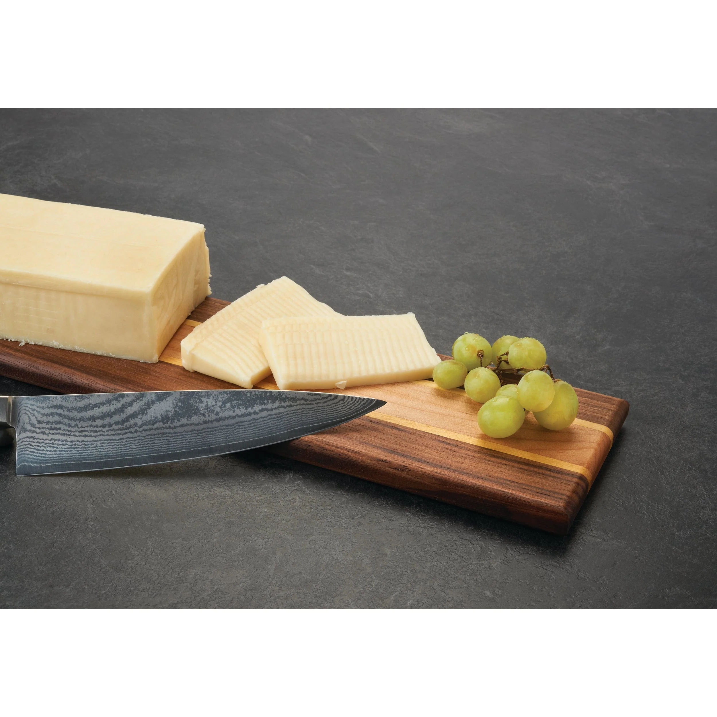Cutting Board Kit - 3/4" x 5" x 16" - Walnut, Maple & Yellowheart - Image 2