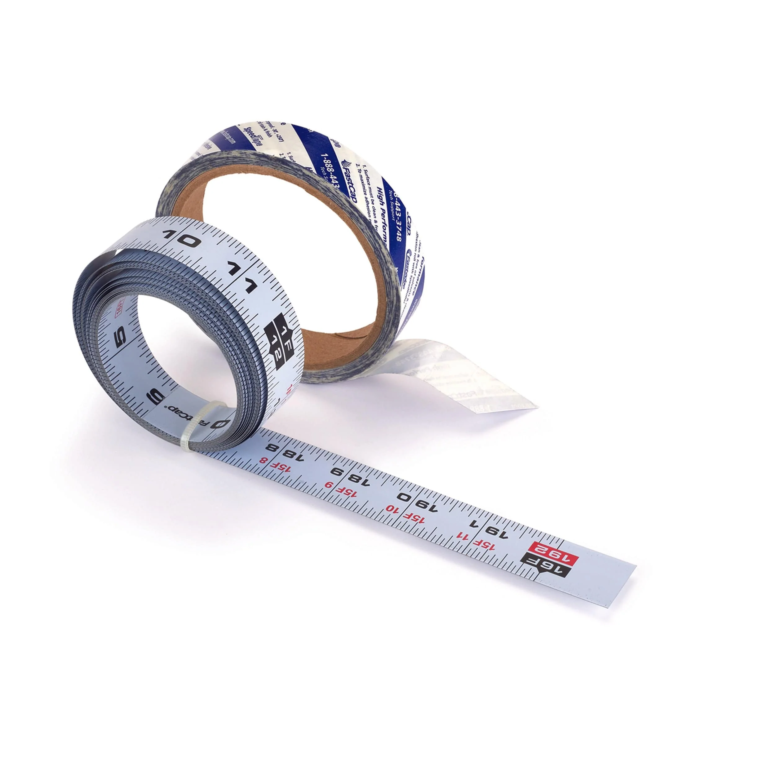 Self-Adhesive 16′ Measuring Tape Reversible Left or Right Read, Standard