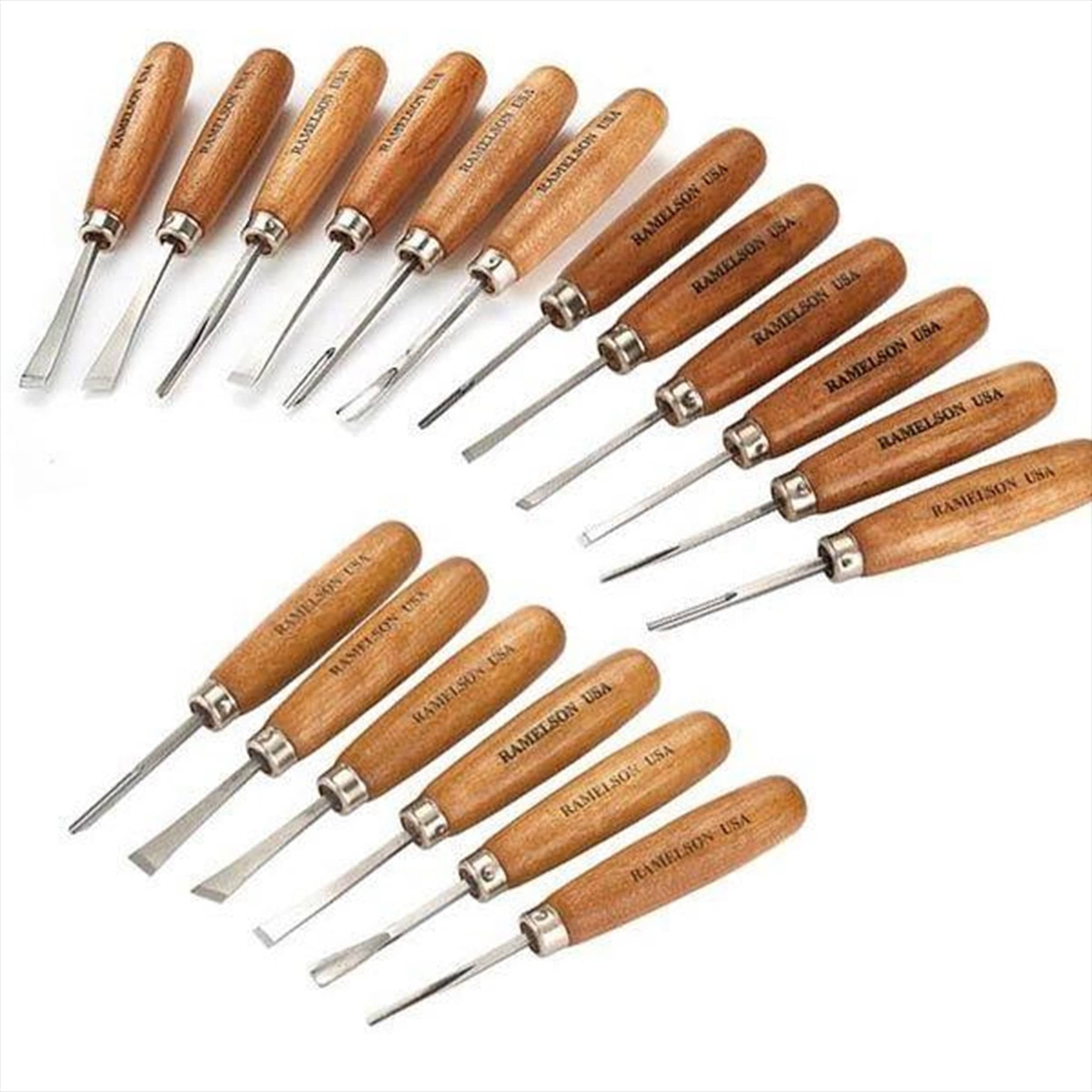 Beginner’s Full Size Carving Tool Set – 18 Piece