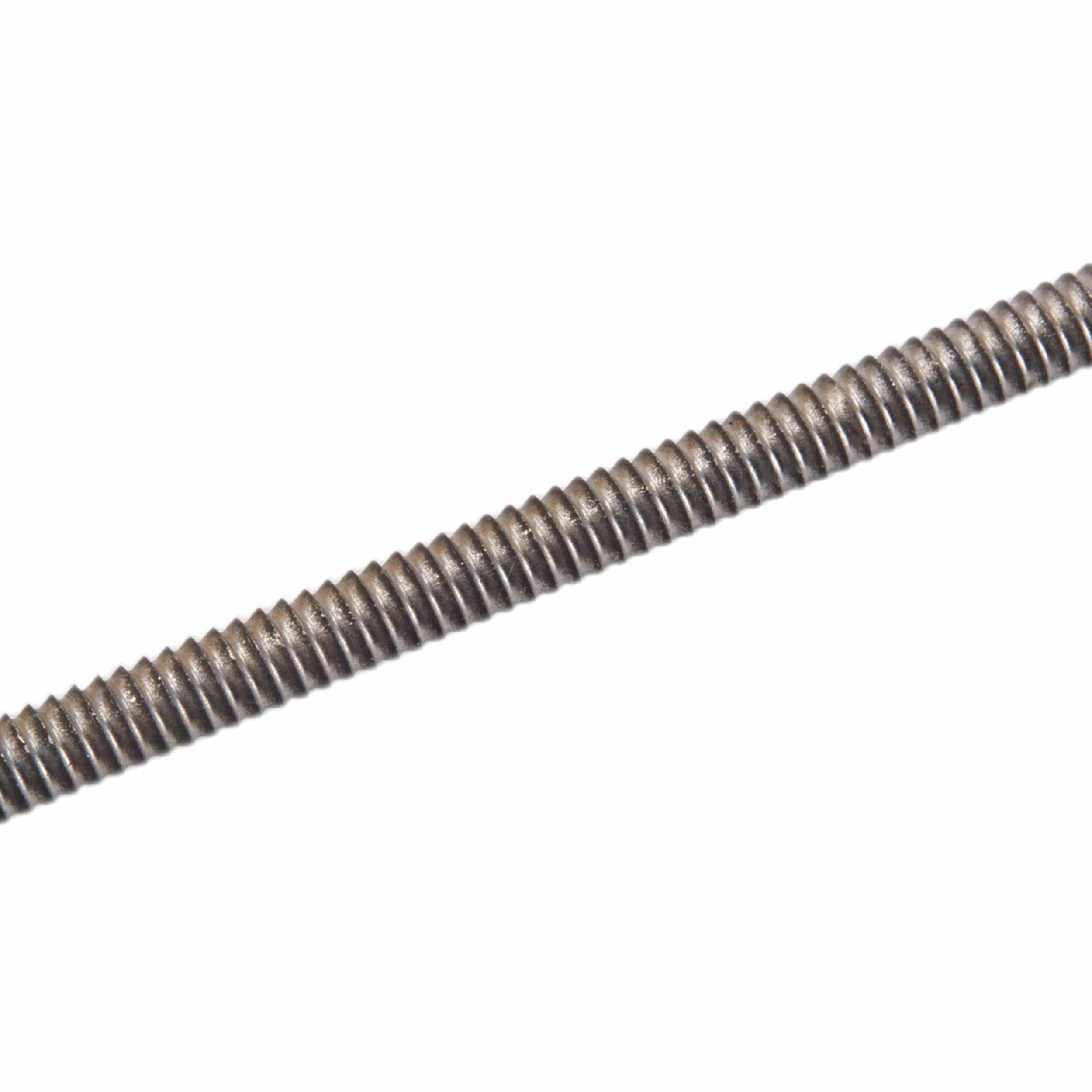 3.5in 3mm Dia. Round File, Extra Fine Cut with Handle - Image 2