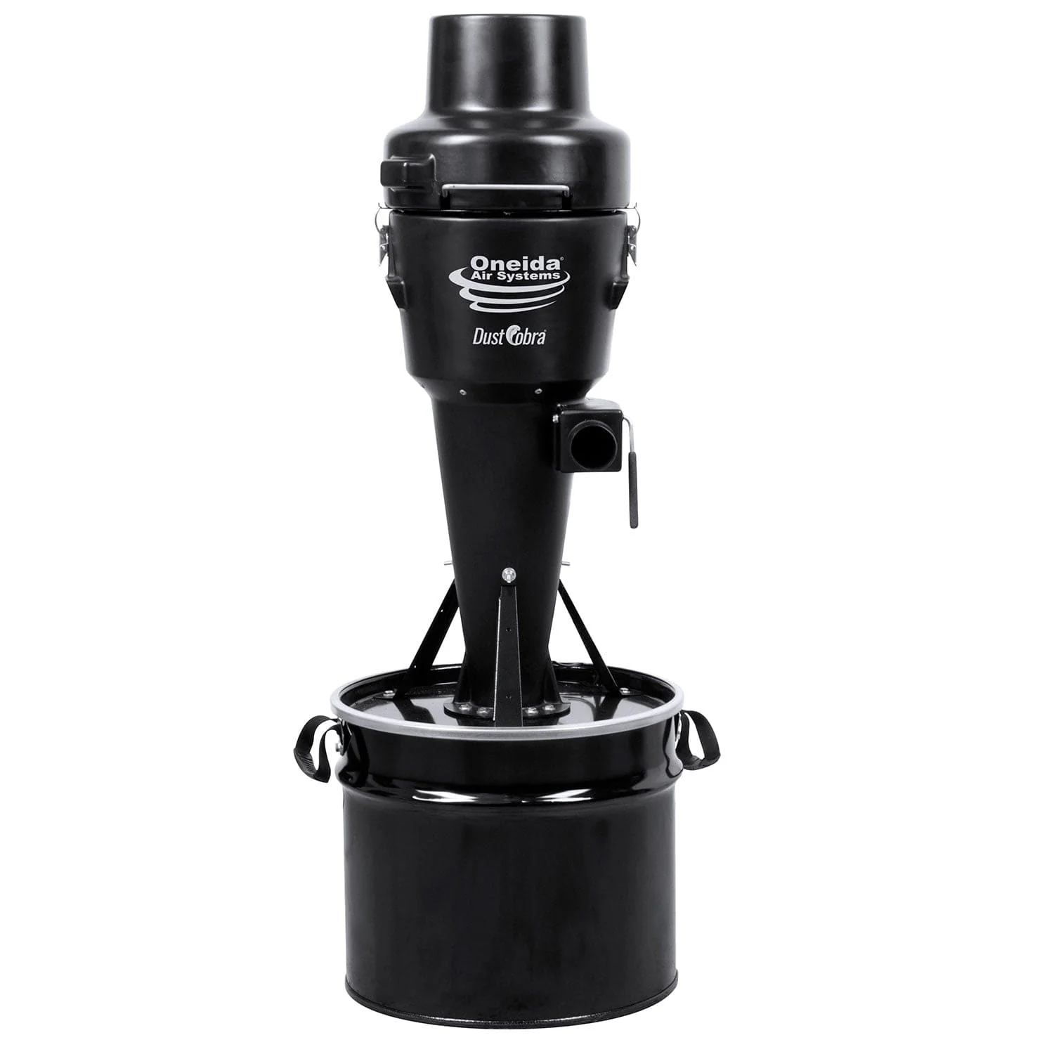 Dust Cobra High-Pressure Full-Unit HEPA Cyclone Dust Collector – 17 Gallon