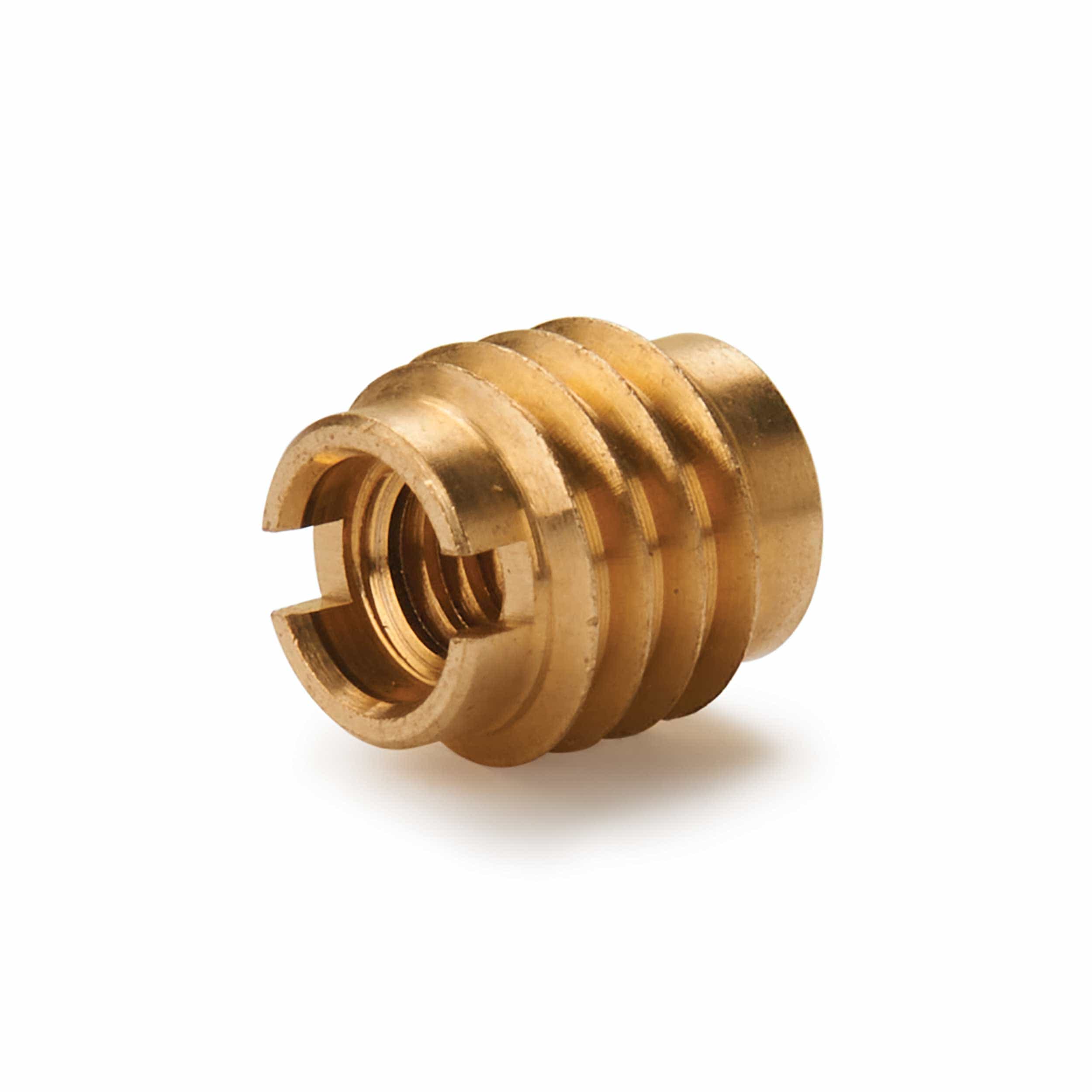 Threaded Insert – 5/16″ x 18 TPI – Brass – 8 Piece