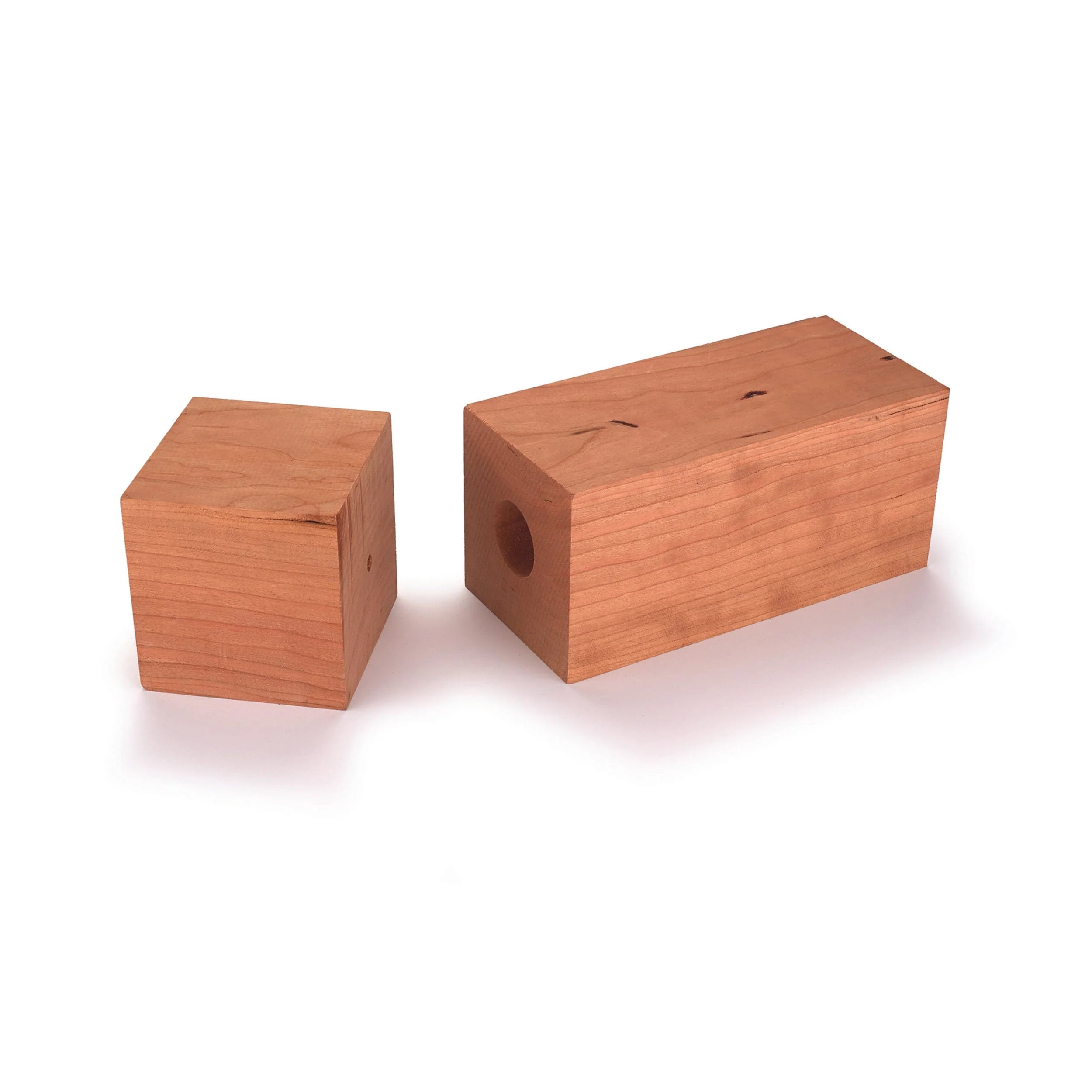 Pre-Drilled Peppermill Blank - 3" x 3" - Image 1