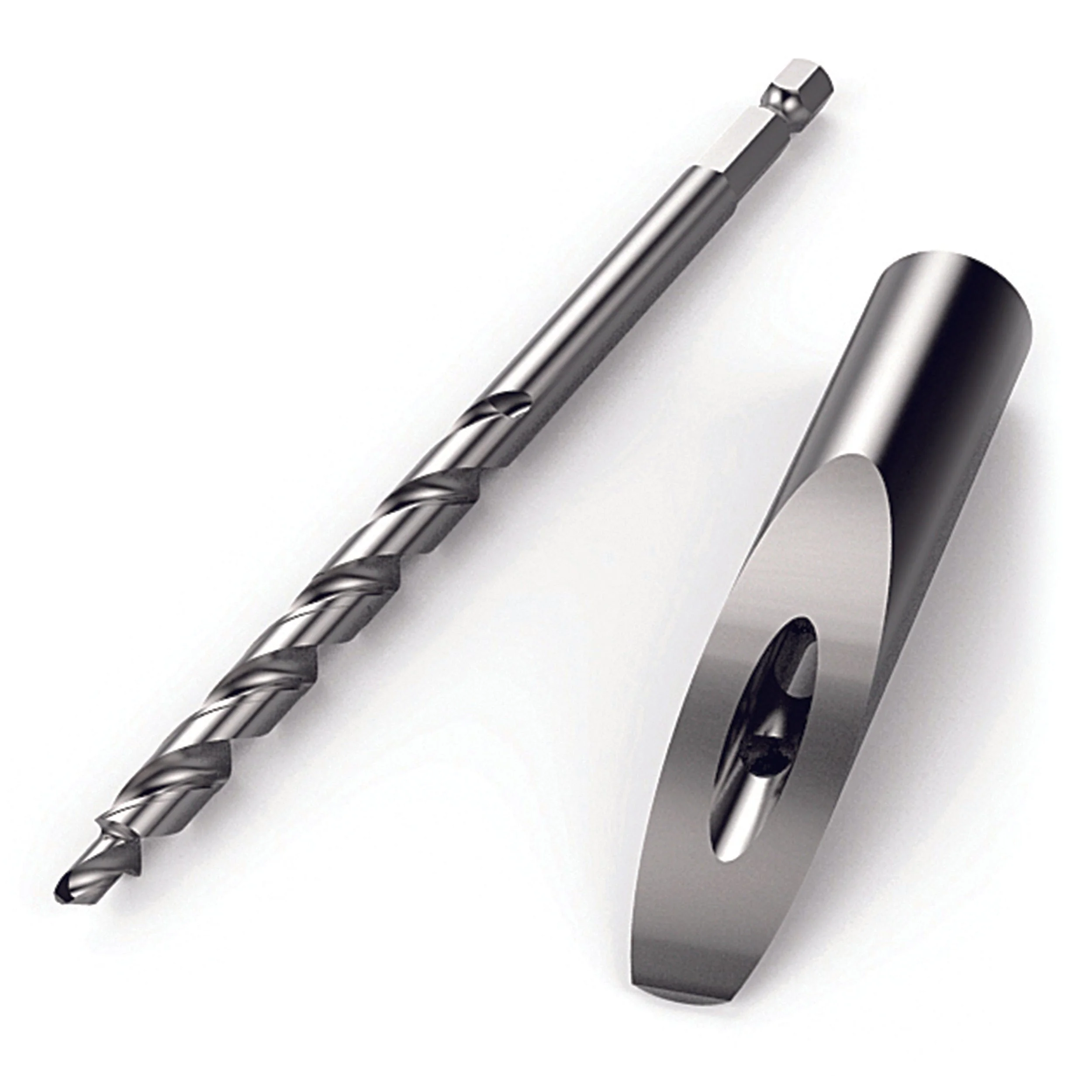 Micro Pocket Drill Bit And Bushing Accessory For Foreman DB210