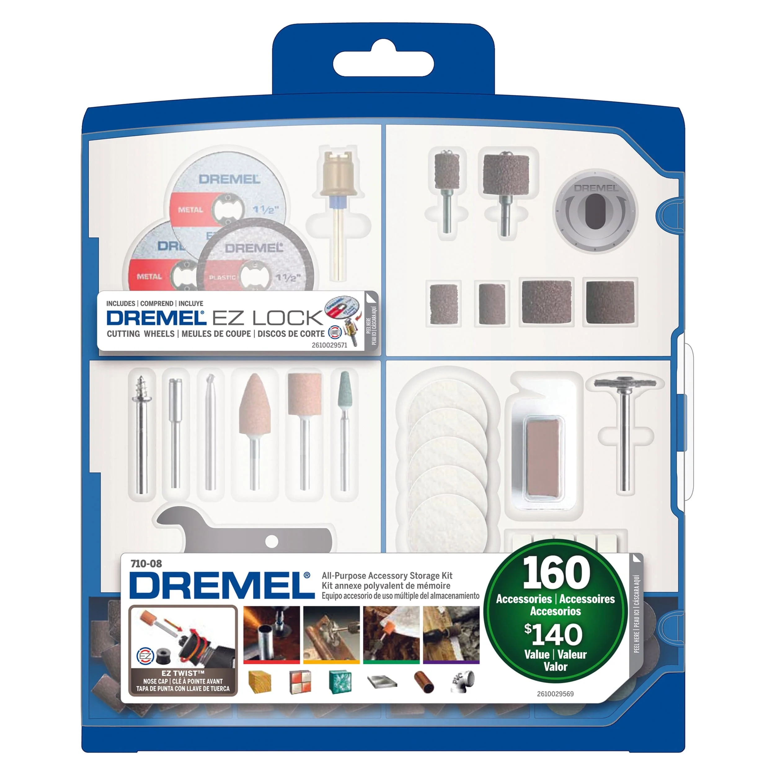 Accessory Kit with Case - 160 Piece - Image 1