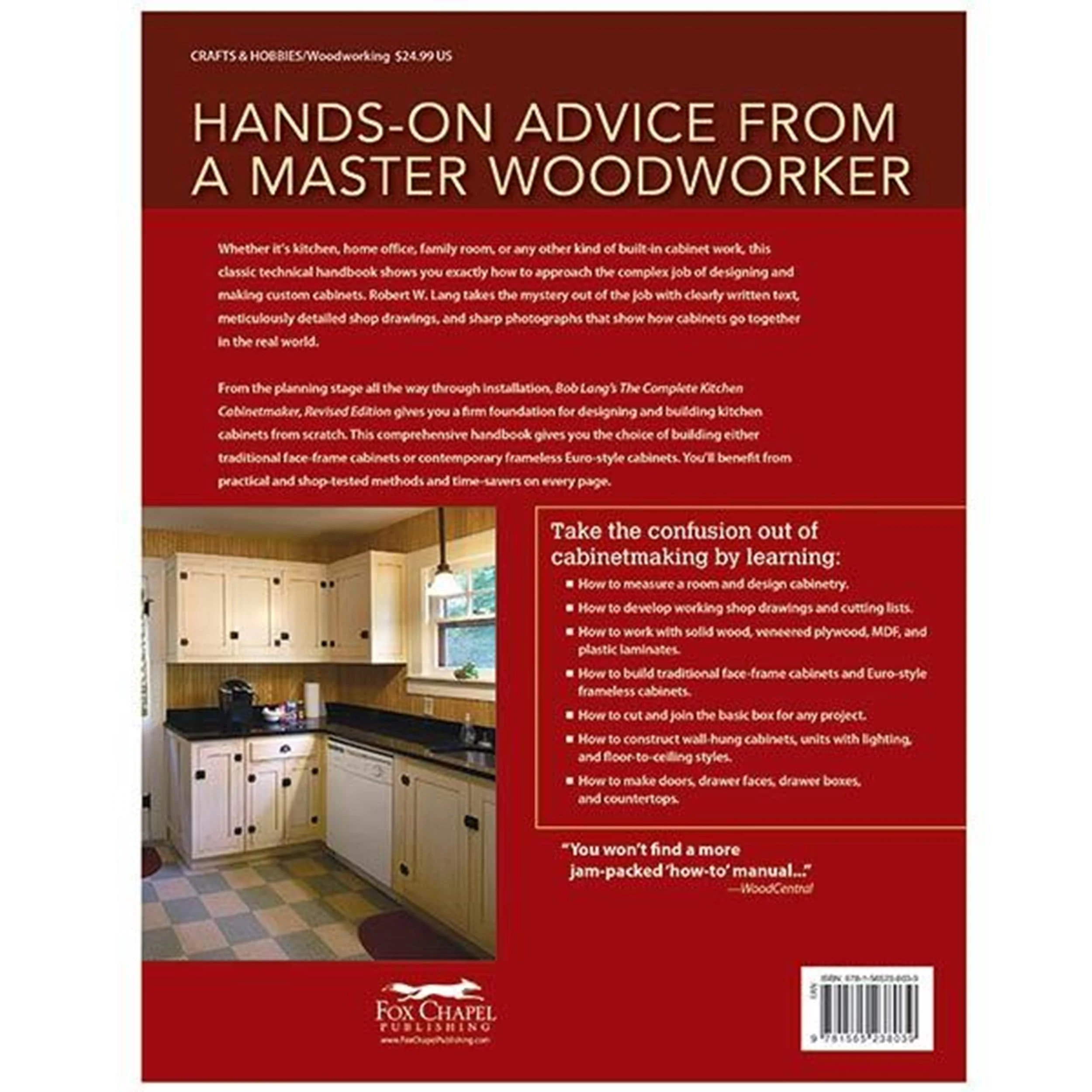 Bob Lang's The Complete Kitchen Cabinetmaker, Revised Edition - Image 2