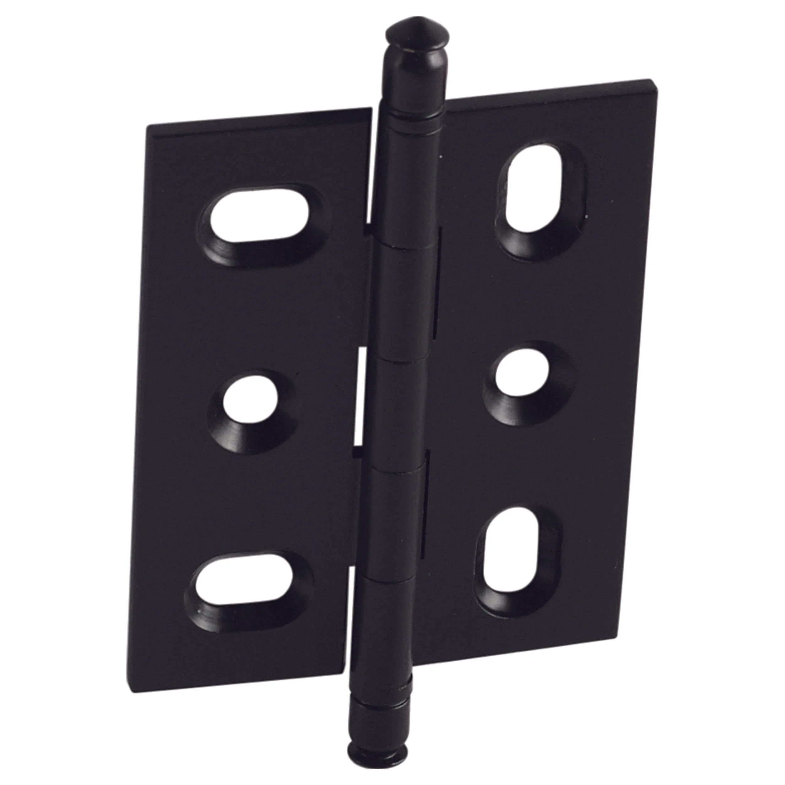 Solid Brass Mortise Butt Hinge with Finial - Image 1