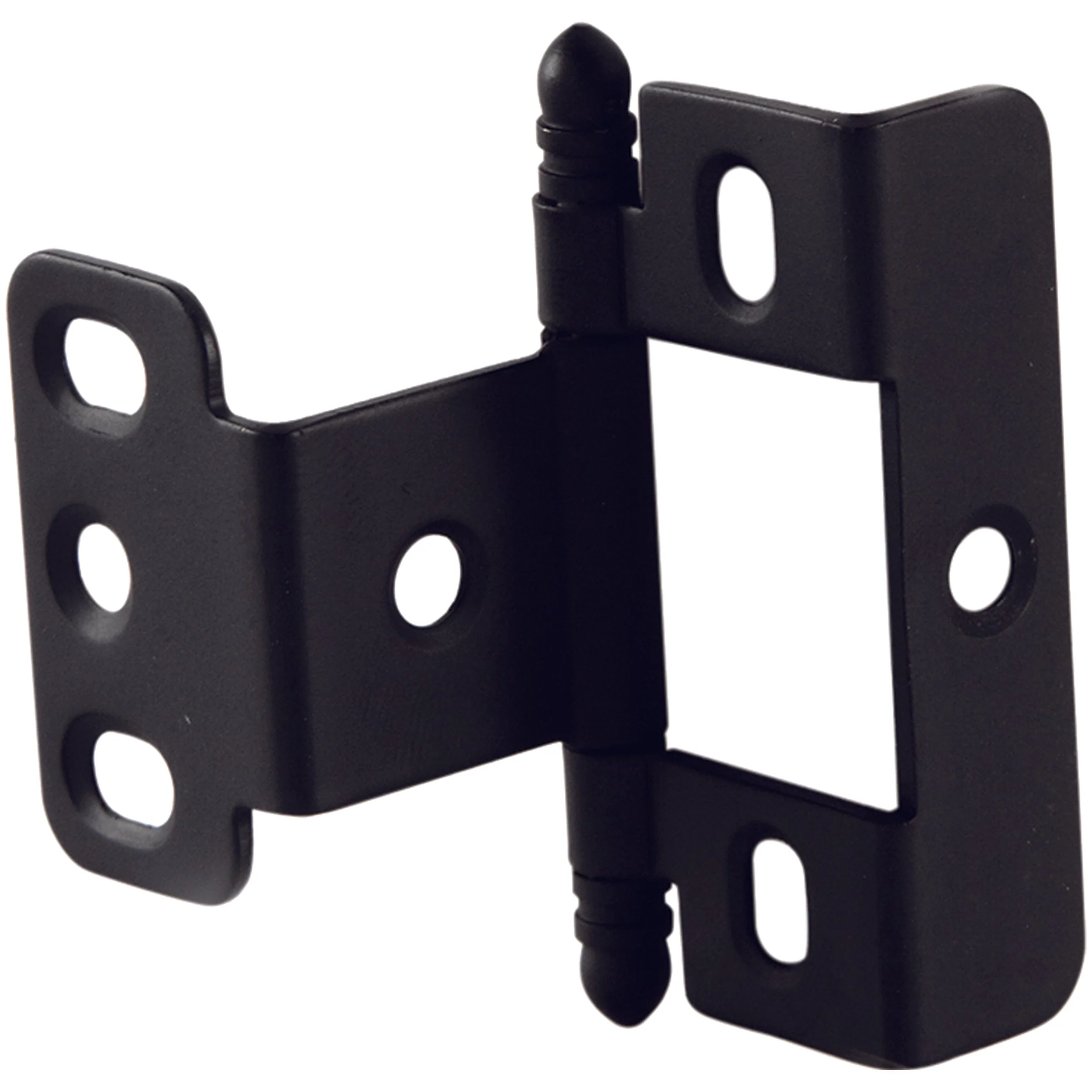 Non-Mortise Wrap Hinge with Finial - Image 1