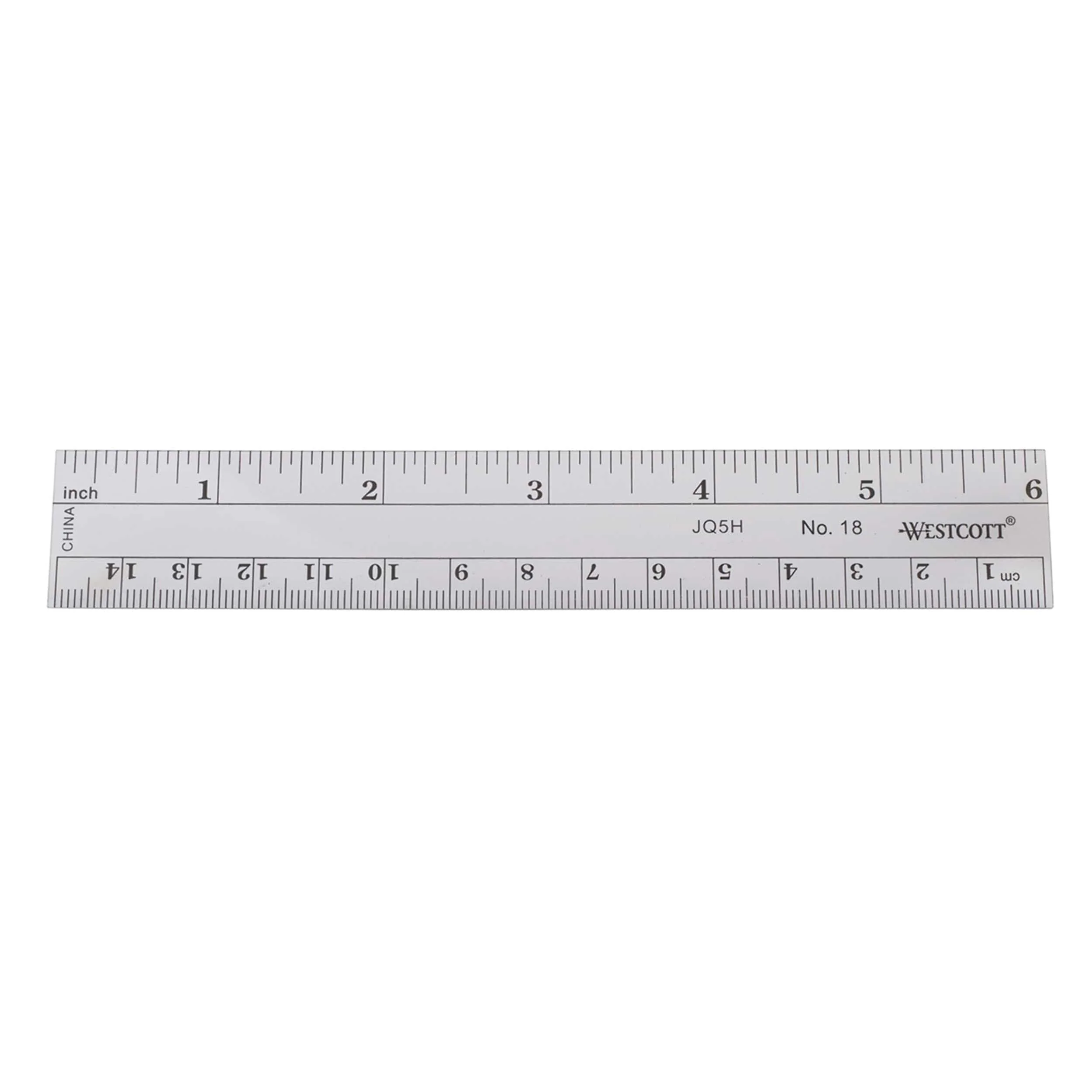 6″ See-Through Acrylic Ruler