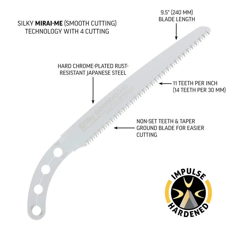 GOMTARO, 240mm Root Cutting Large Teeth Replacement Blade Only Model #154-24 - Image 2