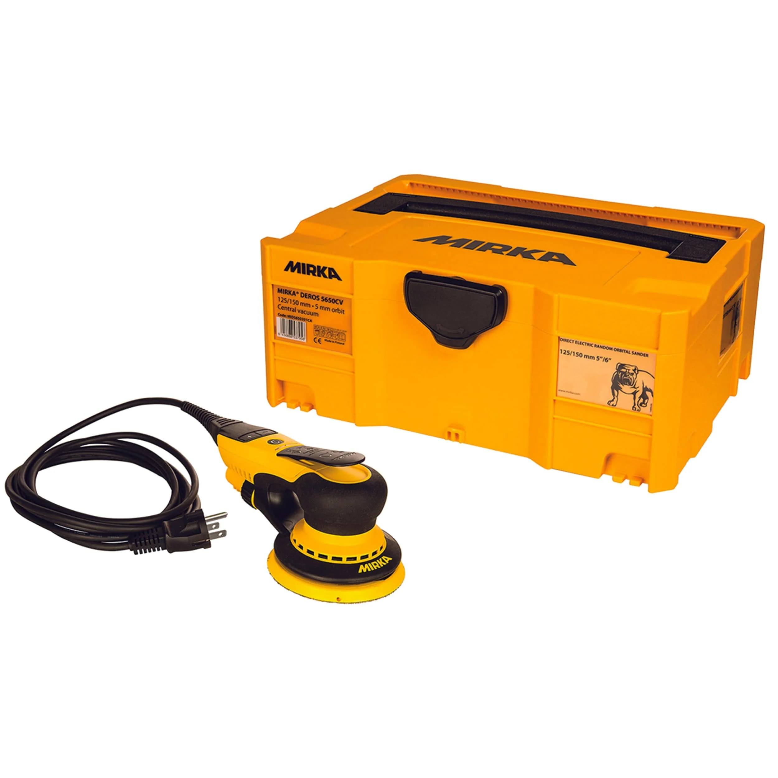 Deros 5" DC Compact RO Sander, 5mm Orbit - Image 2
