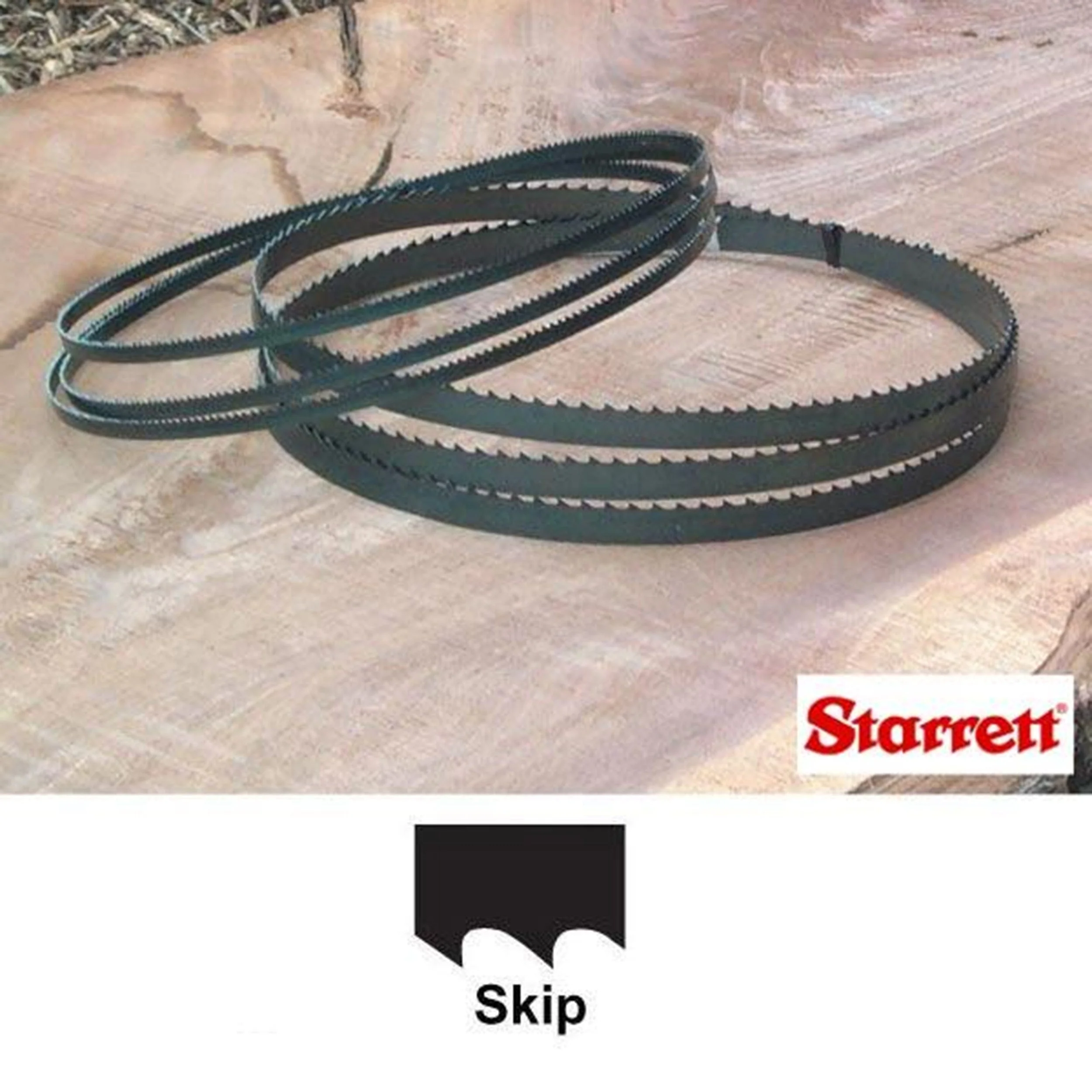Duratec SFB Bandsaw Blade - 80" x 1/4" x .025" - 4 TPI - Skip - Image 1