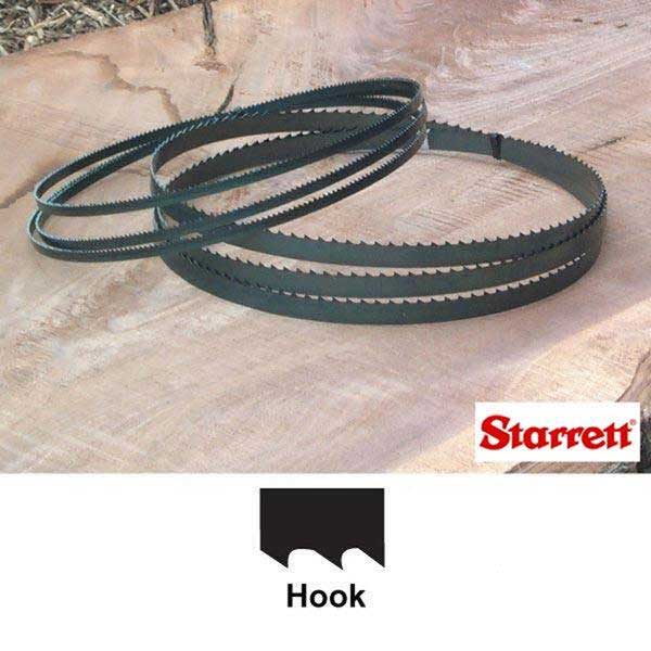 Duratec SFB Bandsaw Blade - 82" x 3/8" x .025" - 4 TPI - Hook - Image 1