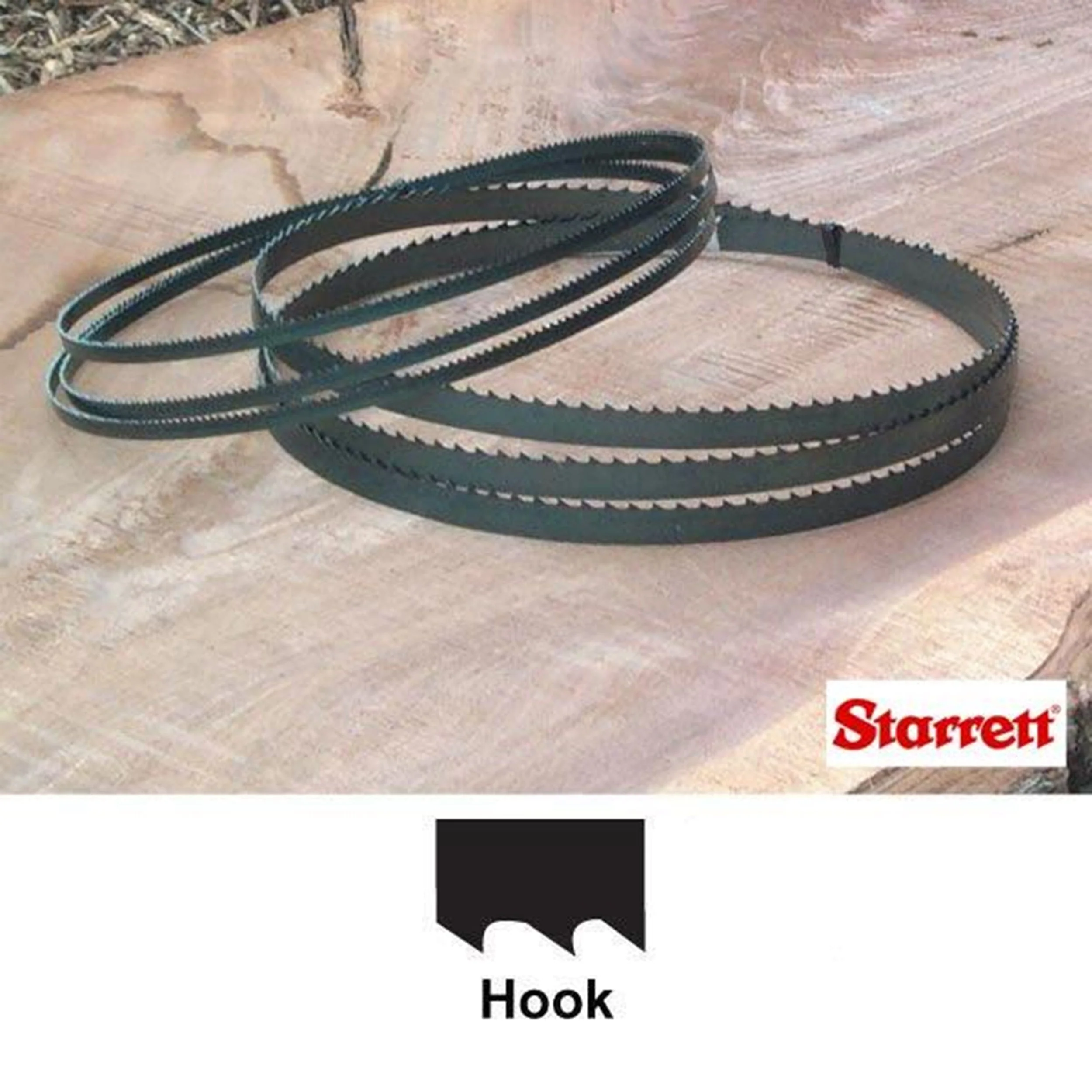 Duratec SFB Bandsaw Blade - 115" x 1/2" x .025" - 4 TPI - Hook - Image 1