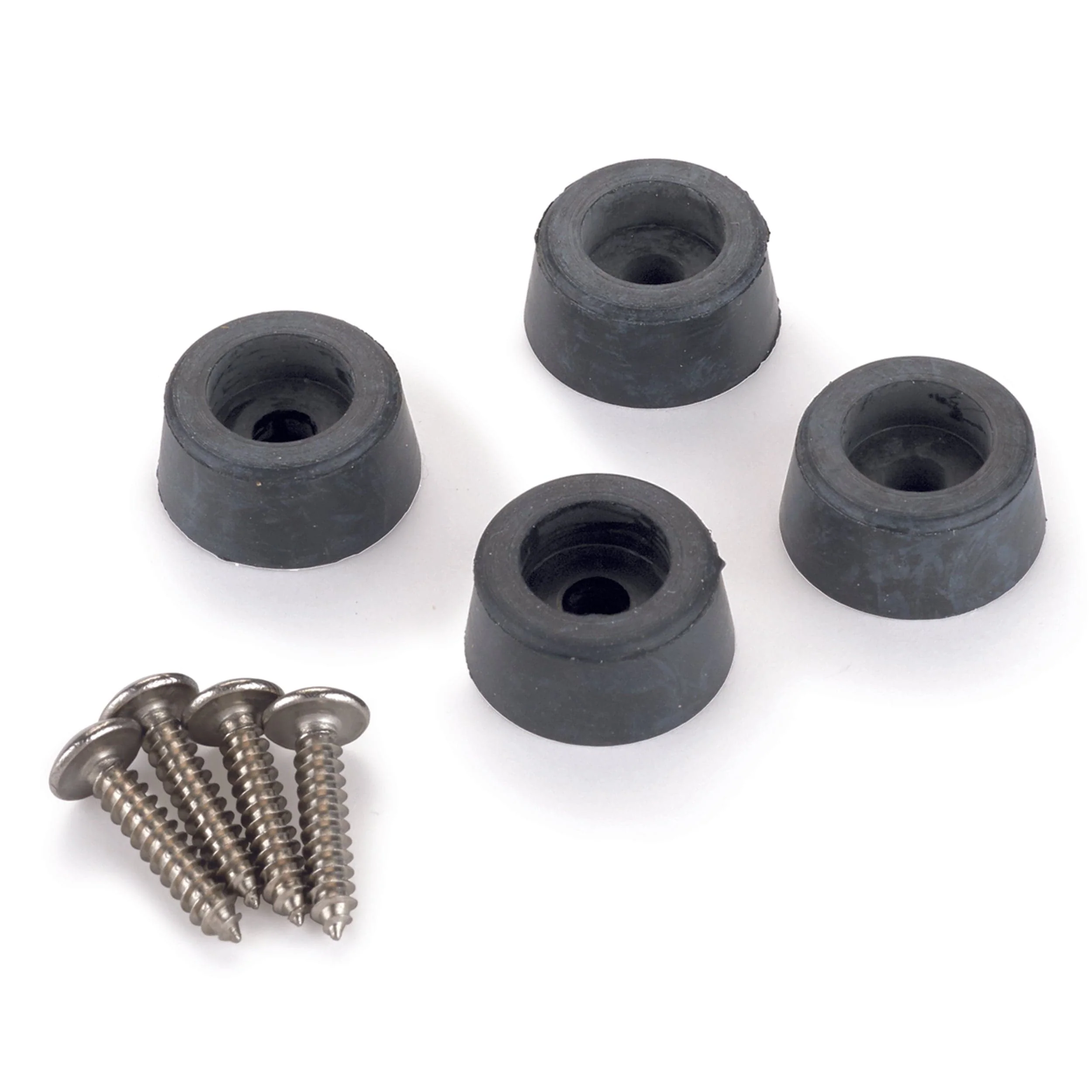 Rubber Feet with Screws - 6.8 x 12 mm - 4 Piece - Image 1