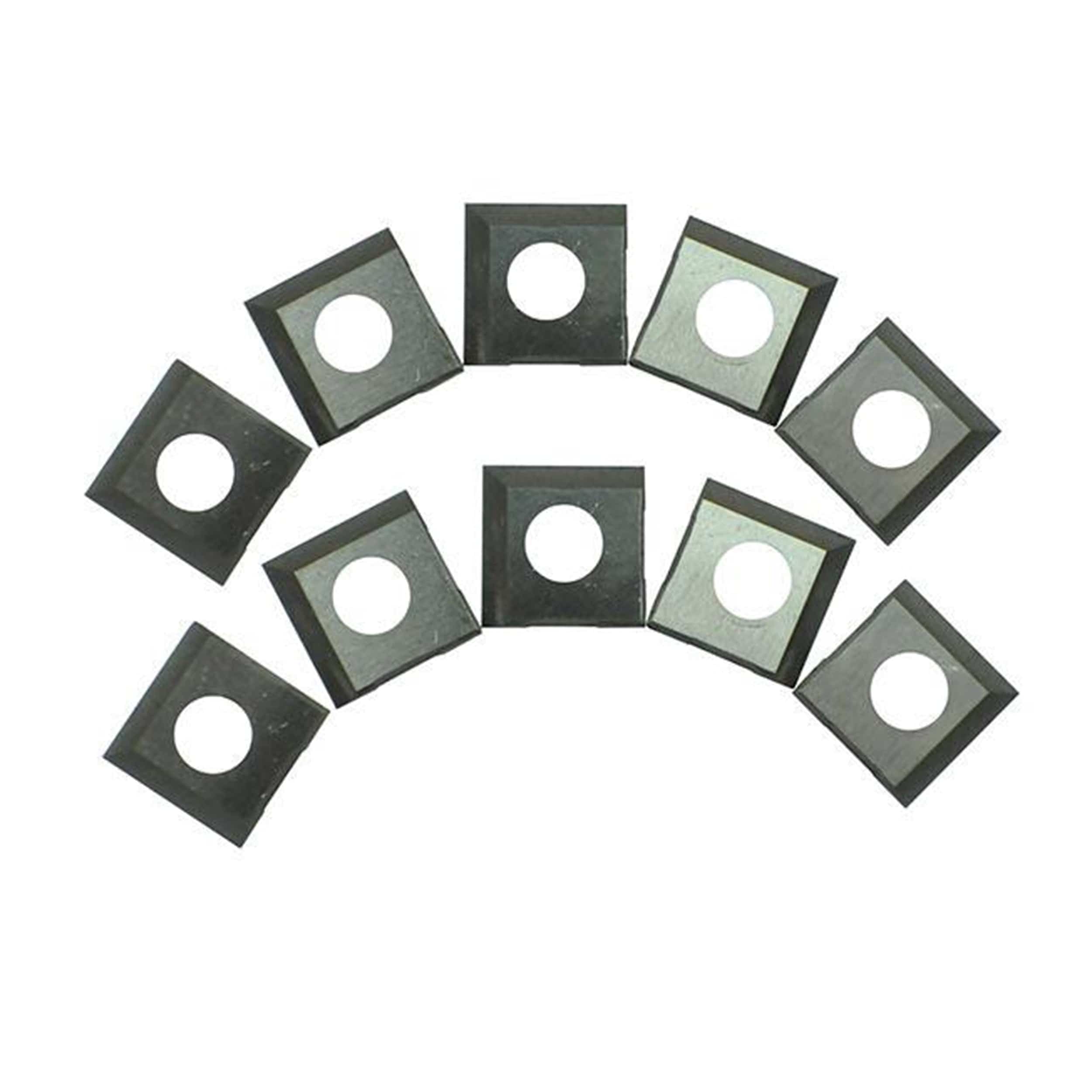 Carbide 2-Edge Cutter Inserts – 10 Pack