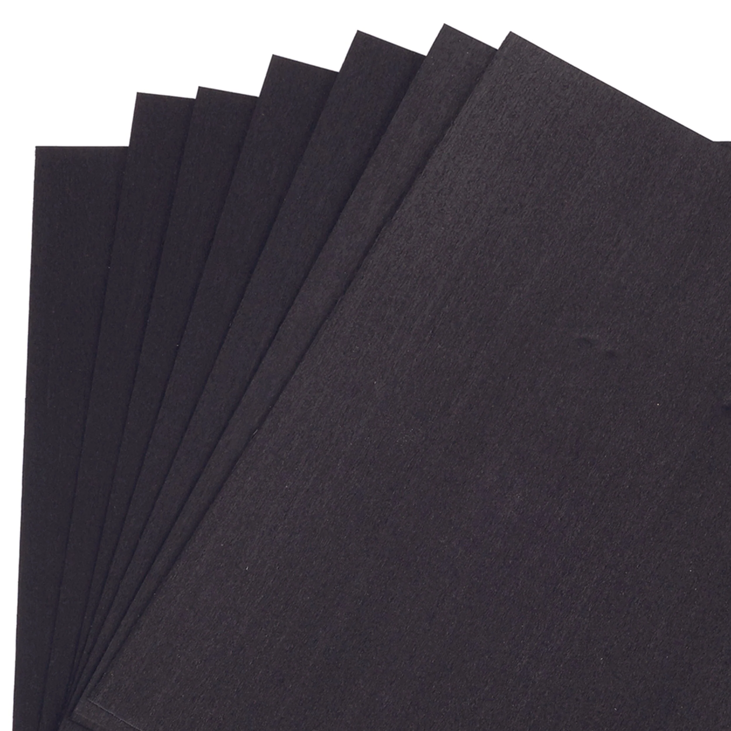 Dyed Wood Veneer Pack – 8″ x 8″ – Black – 7 Piece