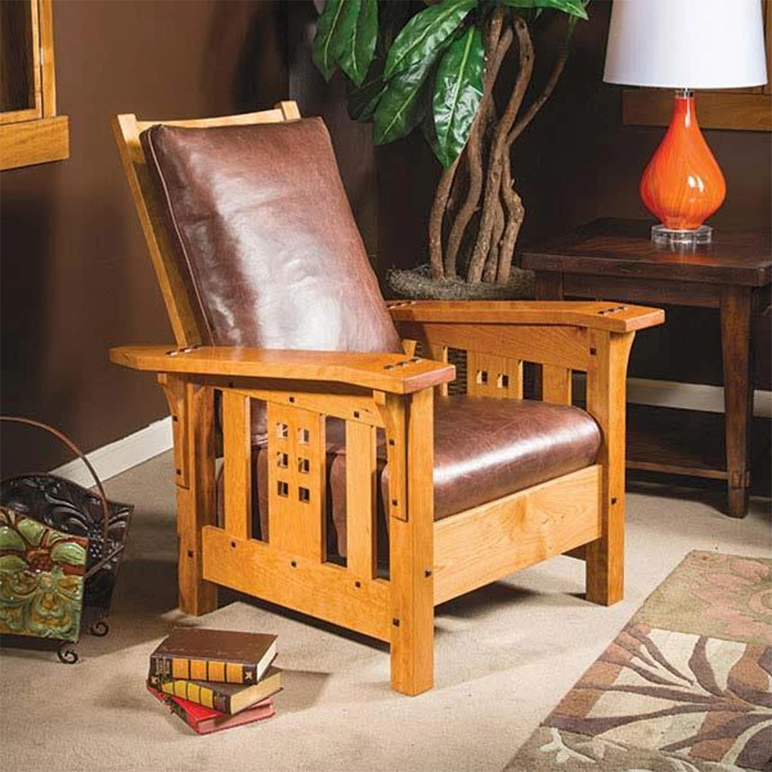 Modern Morris Chair Plan - Paper Plan - Image 1