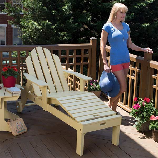 Adirondack Chaise Lounge – Paper Plan
